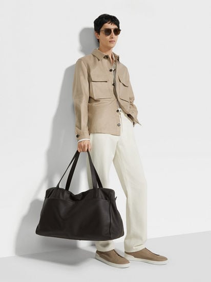 Oasi Lino オーバーシャツ SS25 33659146 | Zegna JP
