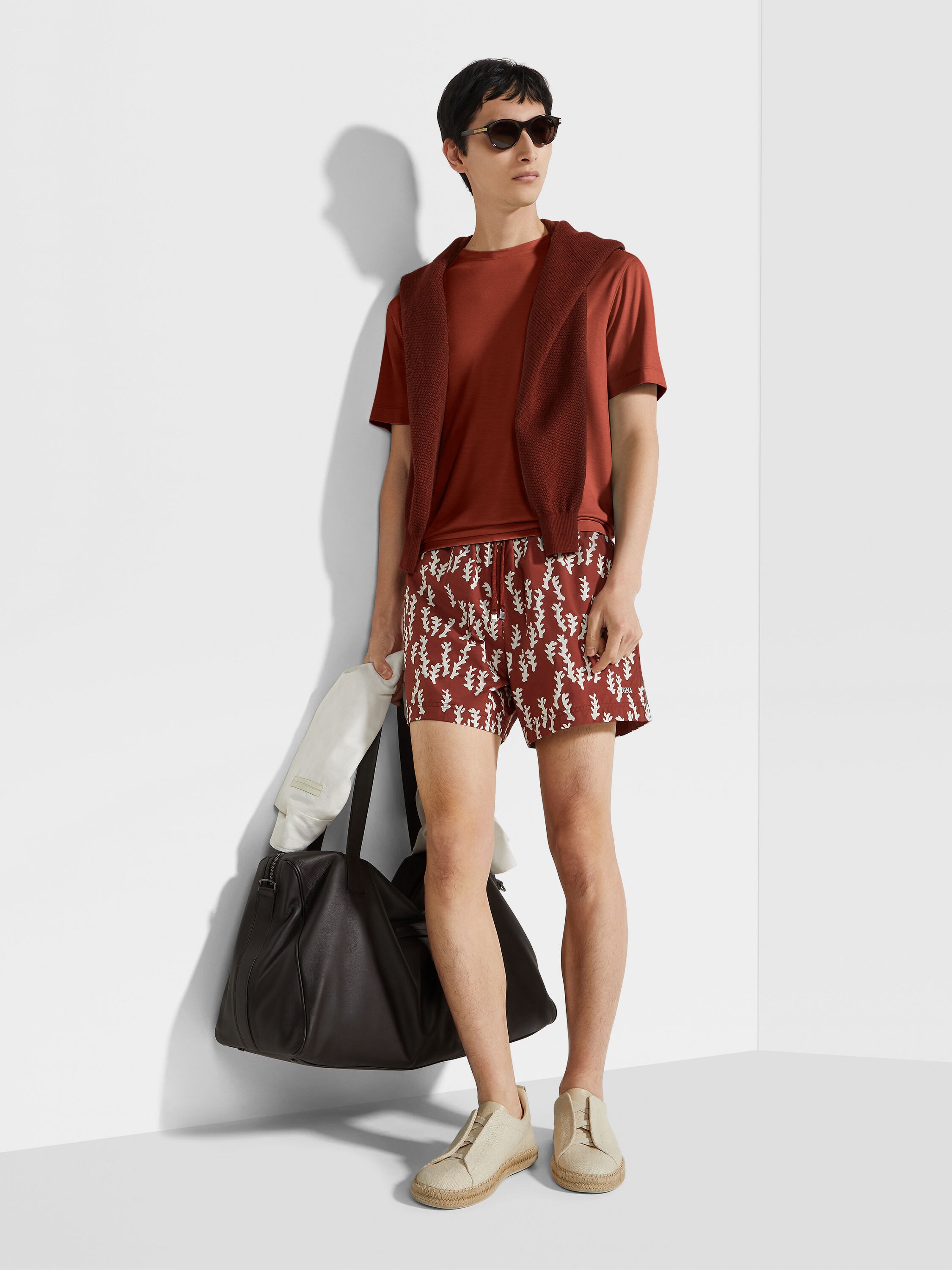 Brick Red Vellus Aureum T-shirt Product detail photo #2