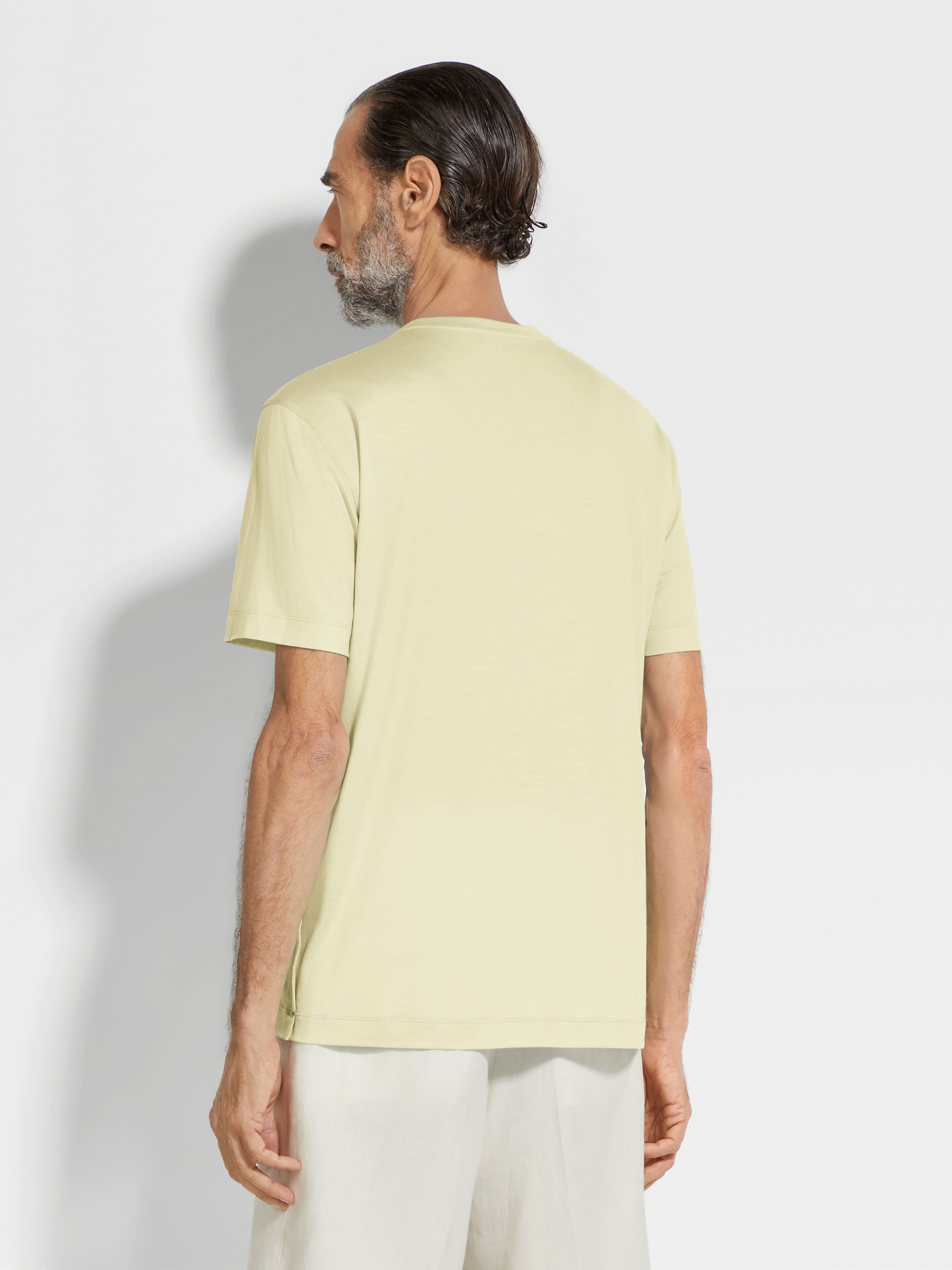 Light Yellow Vellus Aureum T-shirt Product detail photo #4