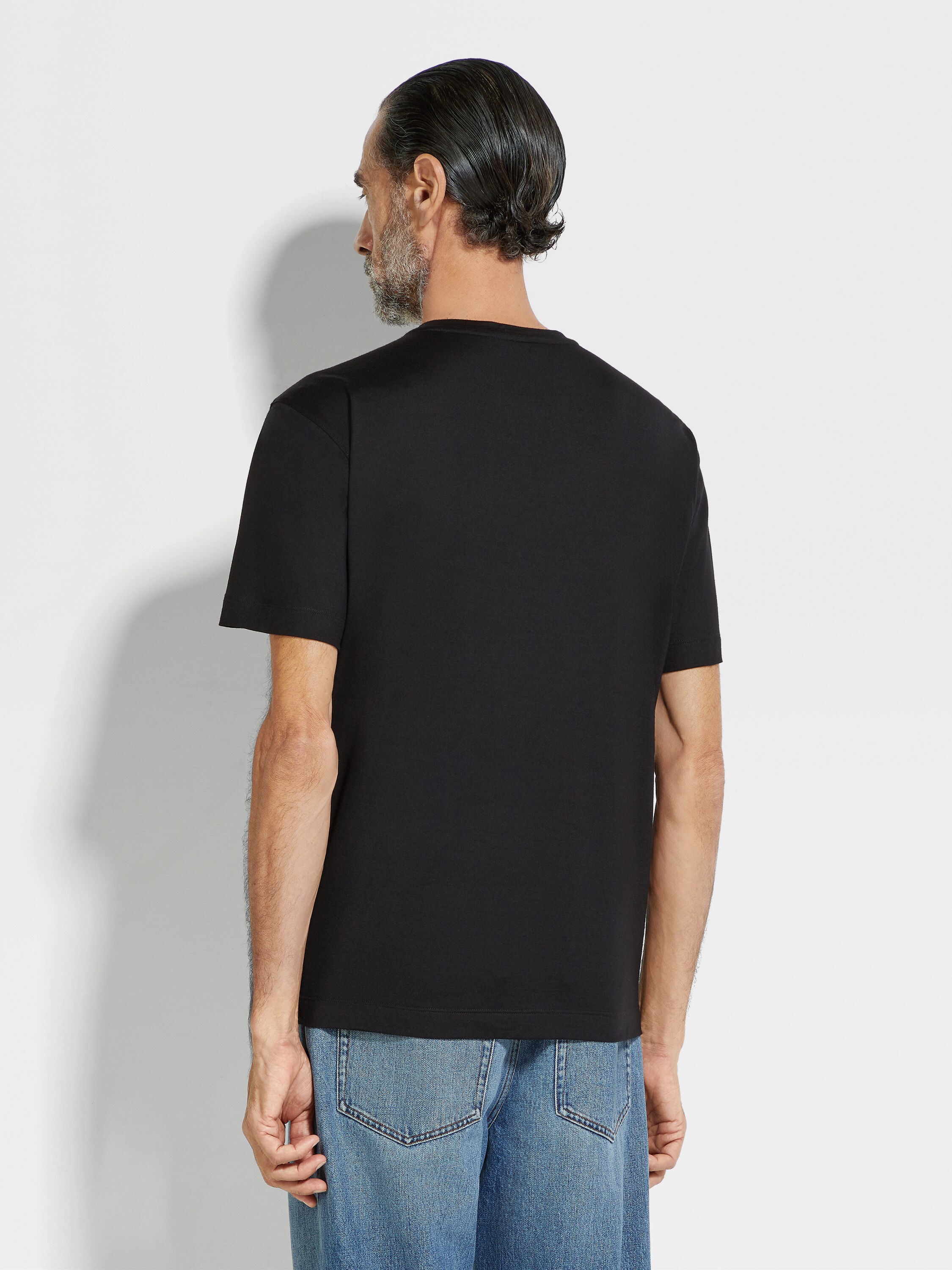 Black Vellus Aureum T-shirt Product detail photo #4