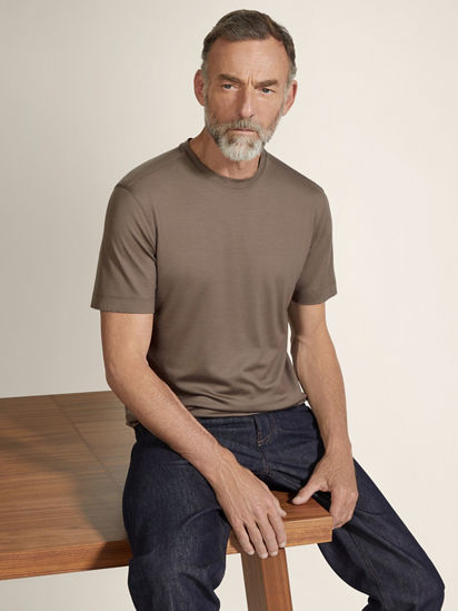 Dark Taupe Vellus Aureum T-shirt SS26 33733446 | Zegna US