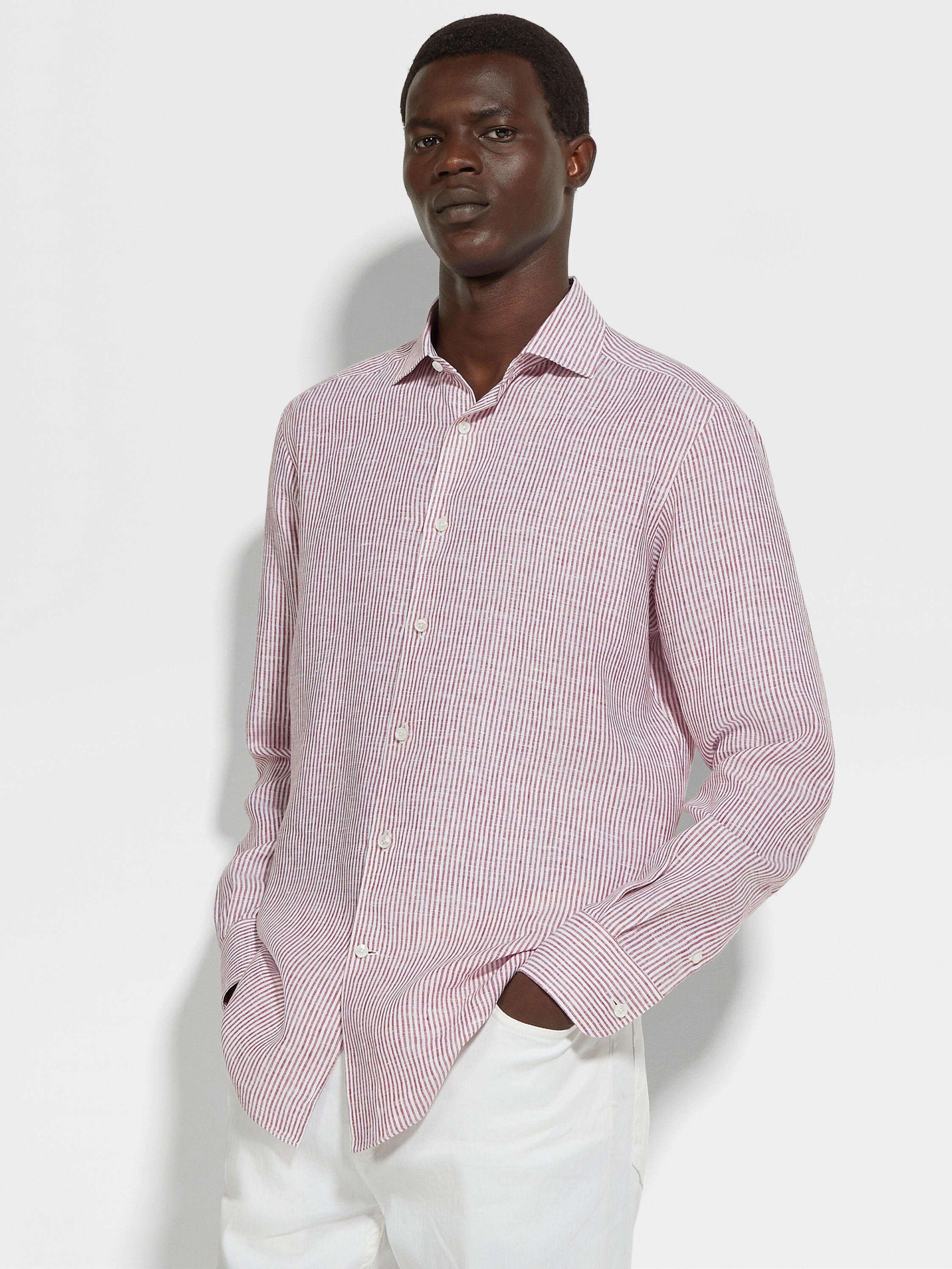 Oasi Lino 绿洲亚麻衬衫 产品细节图 #1