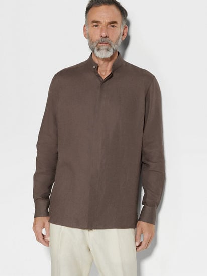 Oasi Lino シャツ SS25 34020232 | Zegna JP Oasi Lino シャツ SS25 34020232 | Zegna JP