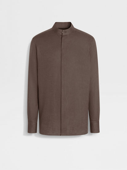 Oasi Lino Shirt SS25 34020232 | Zegna DK
