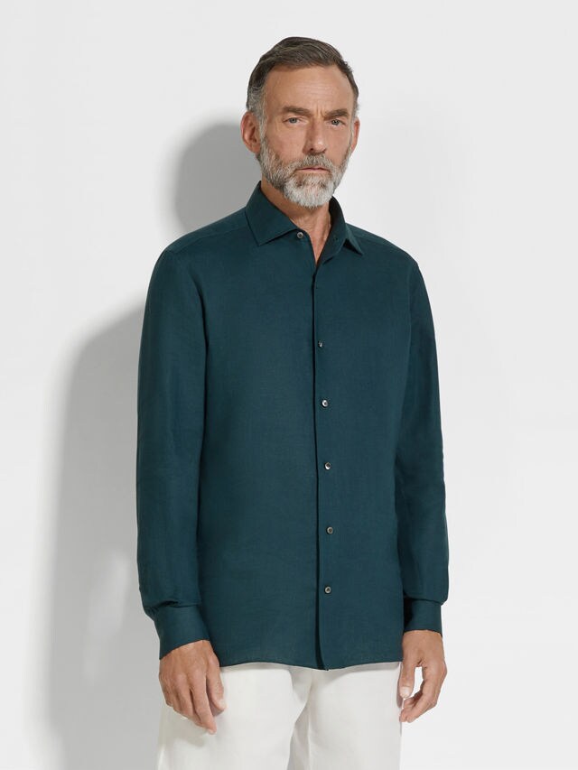 Oasi Lino Shirt Product detail photo #3