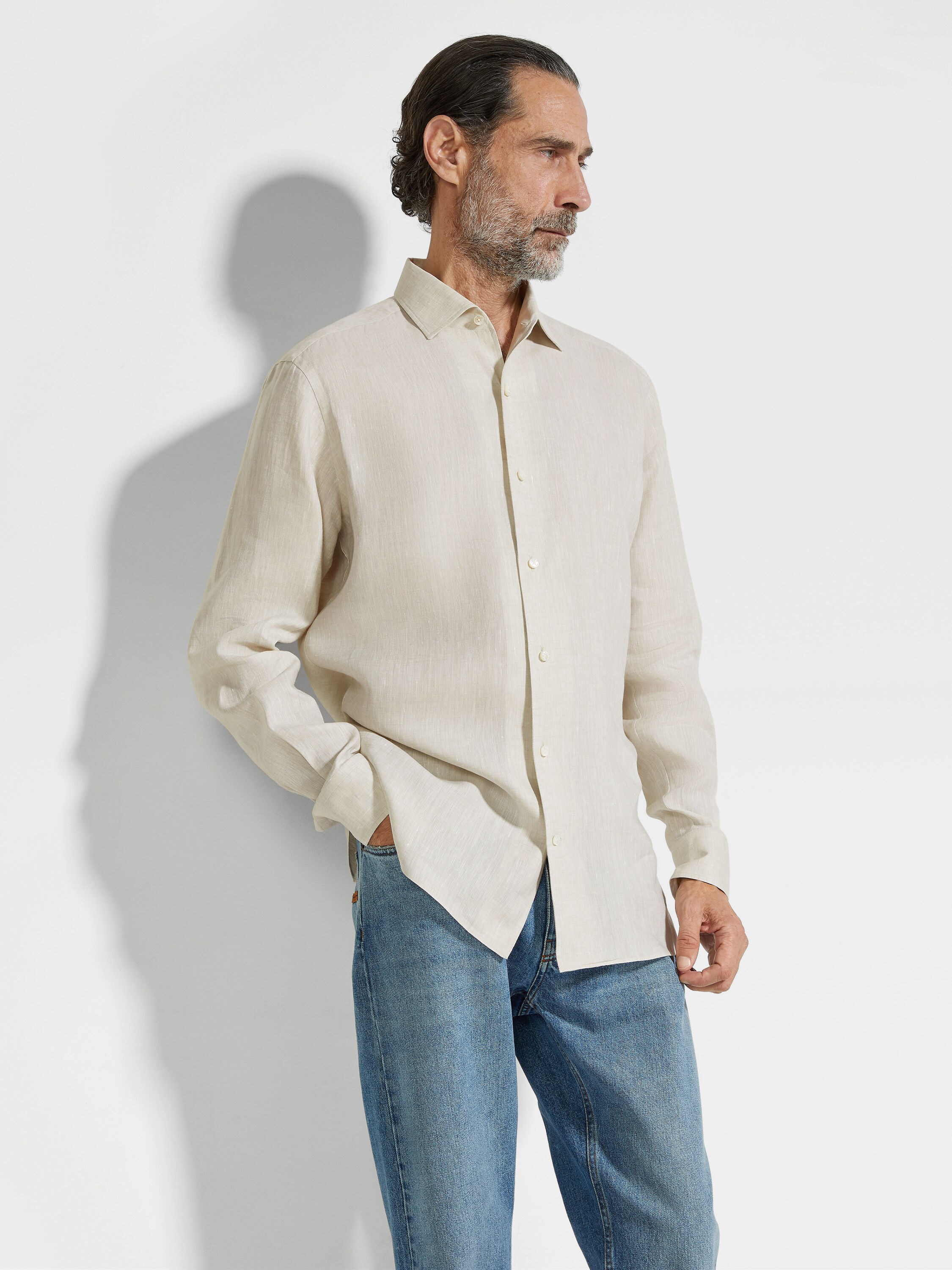 Oasi Lino Shirt Product detail photo #1