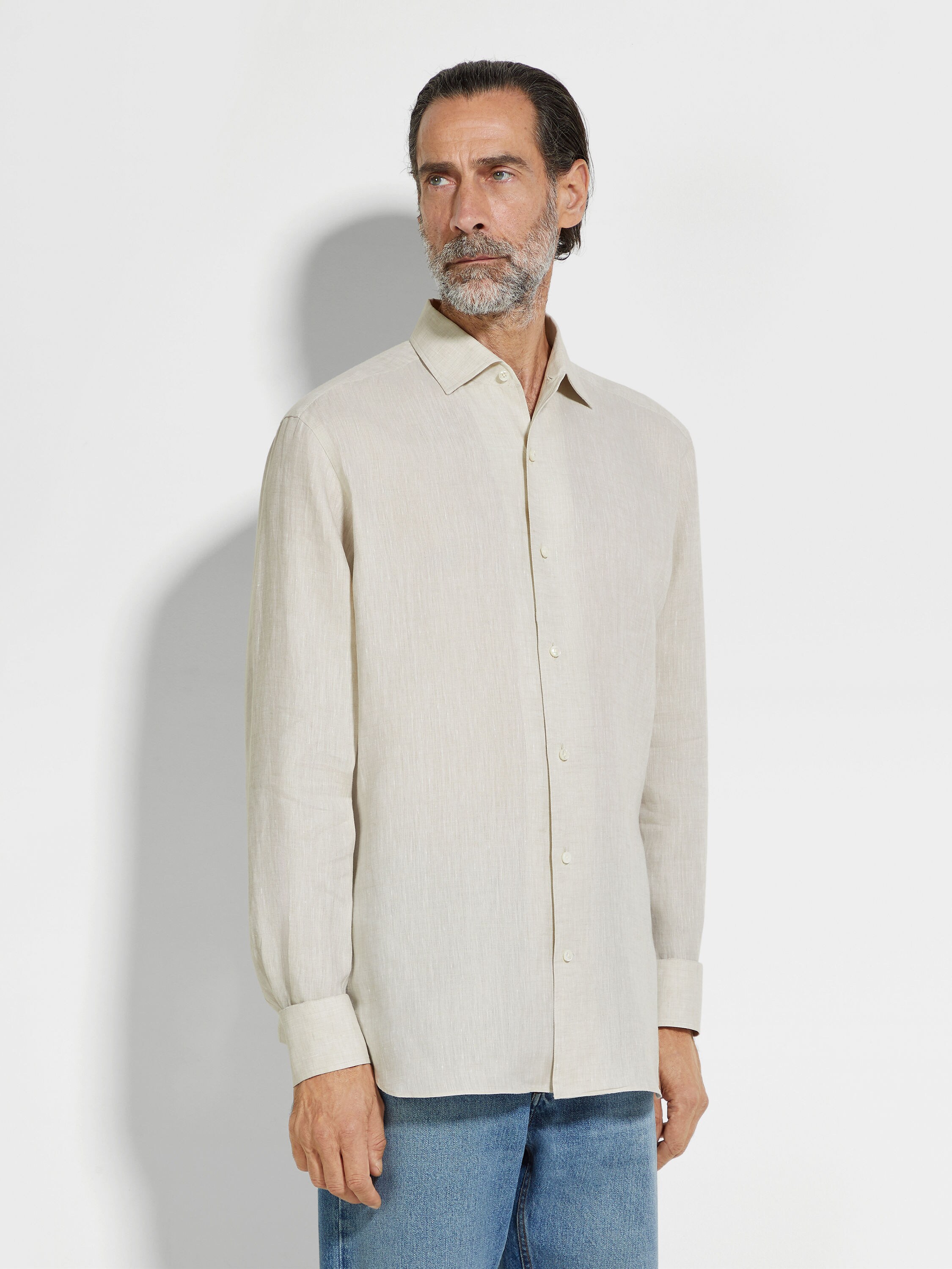 Oasi Lino Shirt Product detail photo #3