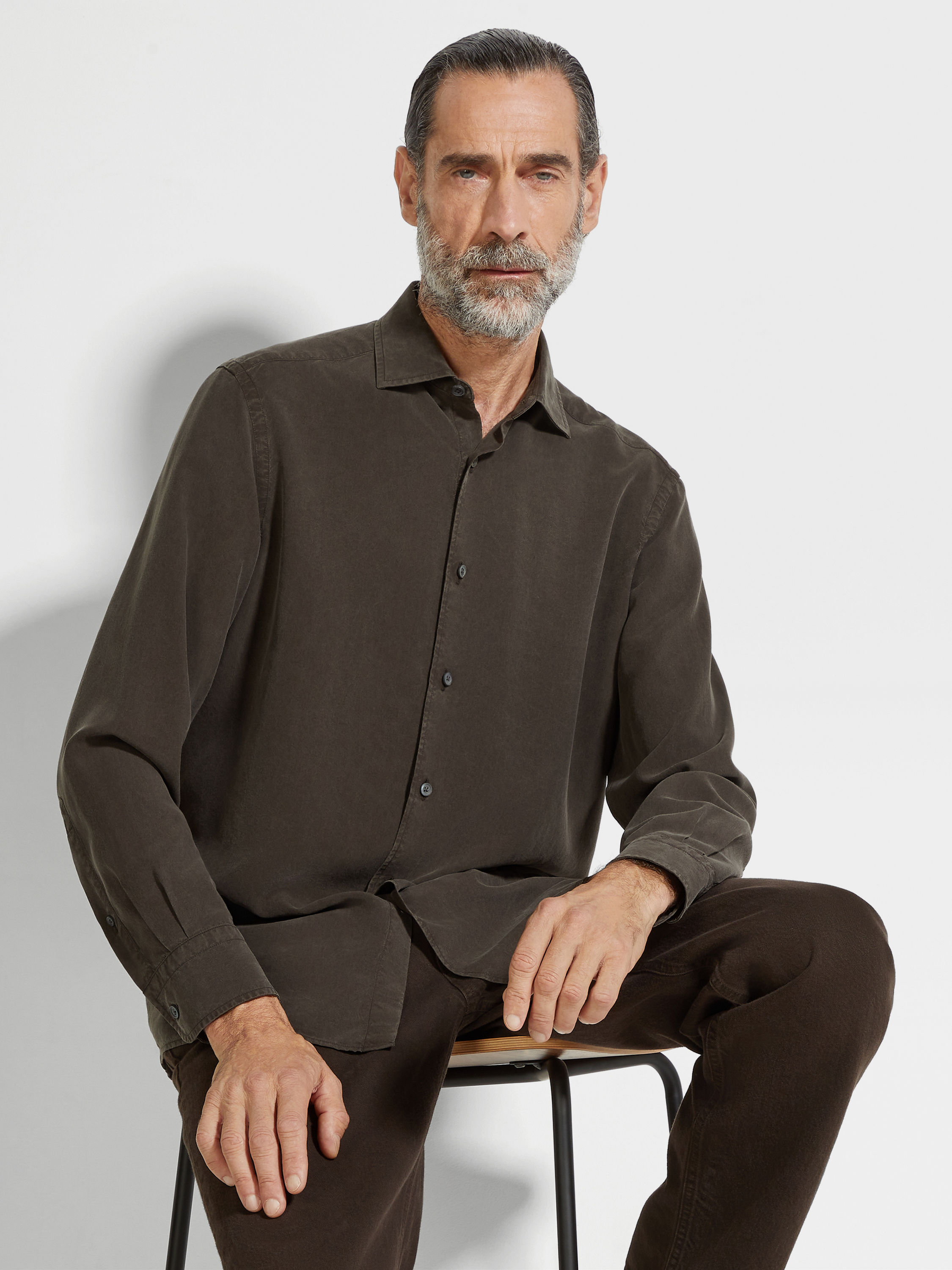 Silk Shirt Product detail photo #1