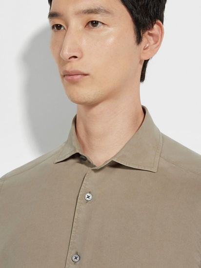 Silk Shirt SS25 33659131 | Zegna US Silk Shirt SS25 33659131 | Zegna US