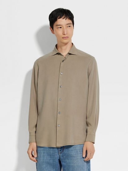 シルクシャツ SS25 33659131 | Zegna JP シルクシャツ SS25 33659131 | Zegna JP