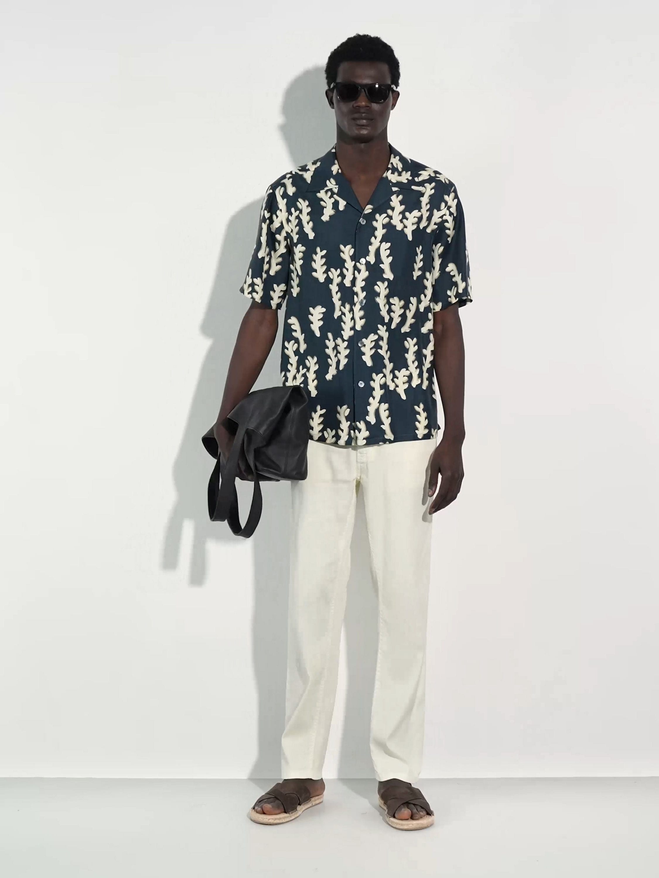 高い品質 Silk Shirt SS25 34166184 | Zegna US ジャケット・アウター