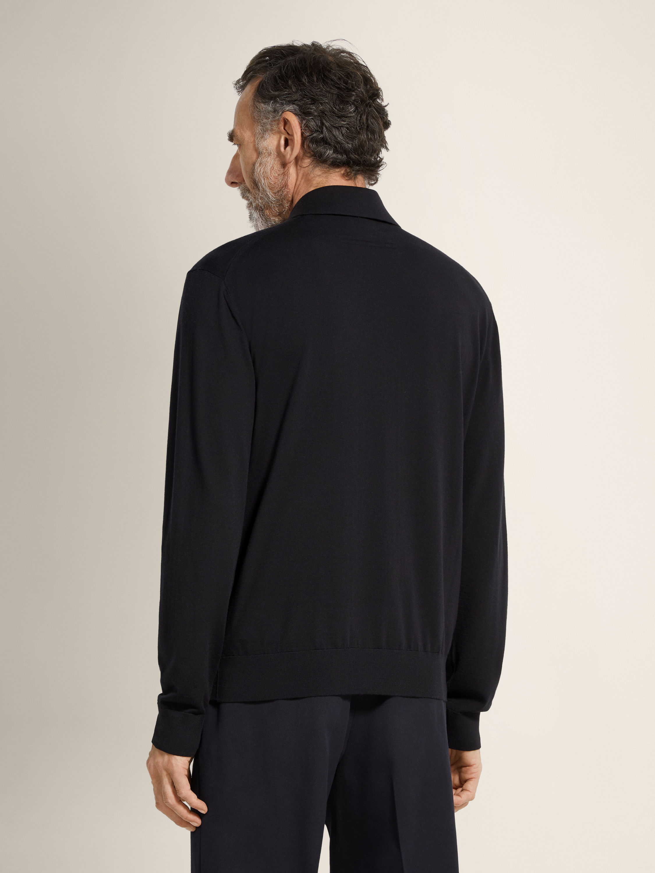 Black Vellus Aureum Polo Shirt Product detail photo #4