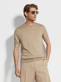 定価15万　ZEGNA premium cotton Men's Premium Cotton Knitwear | ZEGNA TH