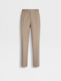 ワコマリア Zegna / STRAIGHT FIT TROUSERS M ZEGNA Men's Premium Cotton Dress Pants | Neiman Marcus