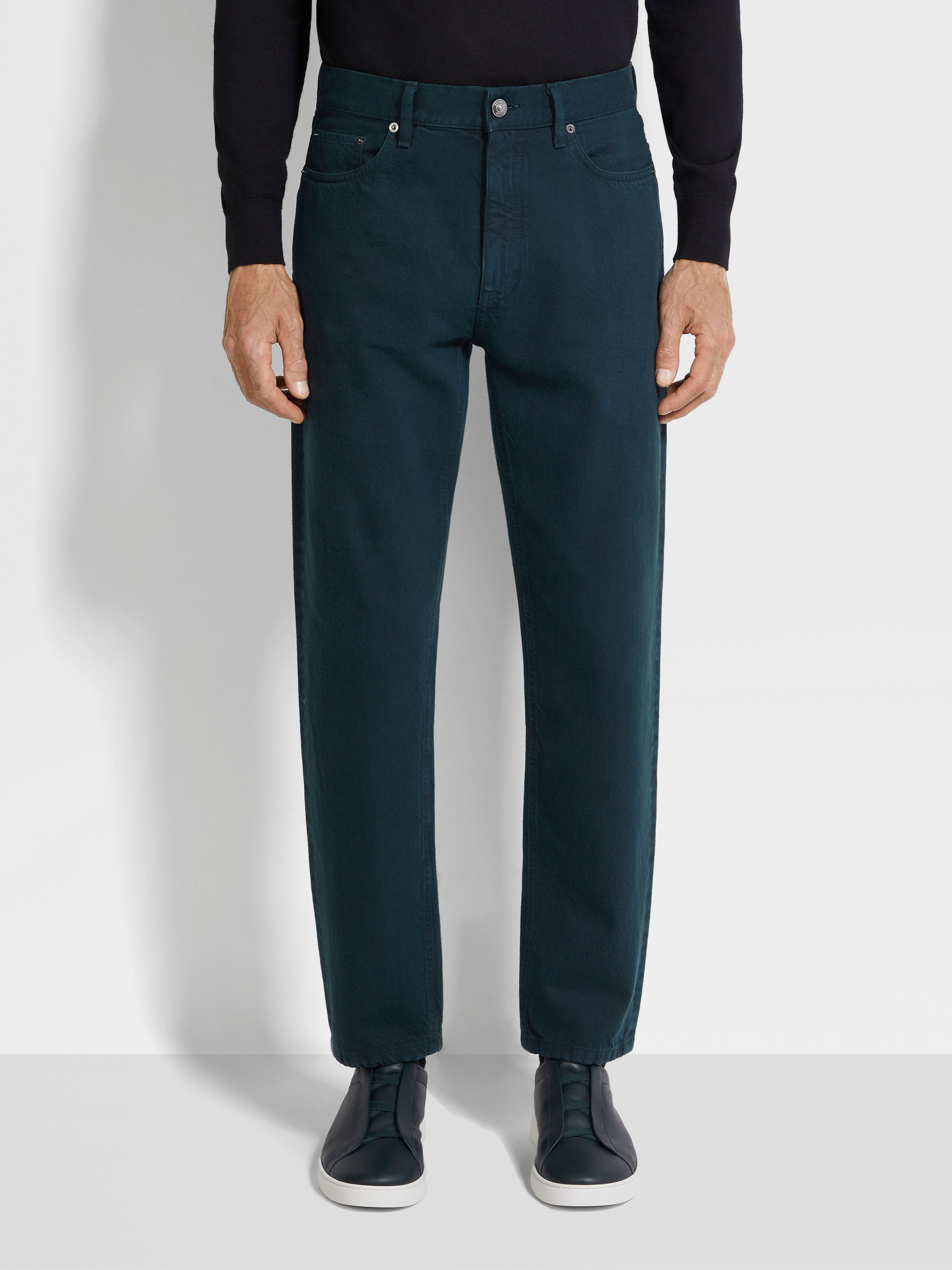 Pantaloni Roccia Verde Scuro Foto #4 di dettaglio del prodotto