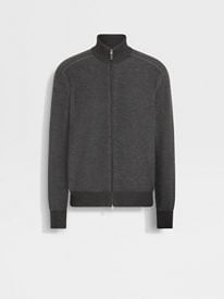 Cashseta：シルク・カシミアブレンドのメンズニットウェア