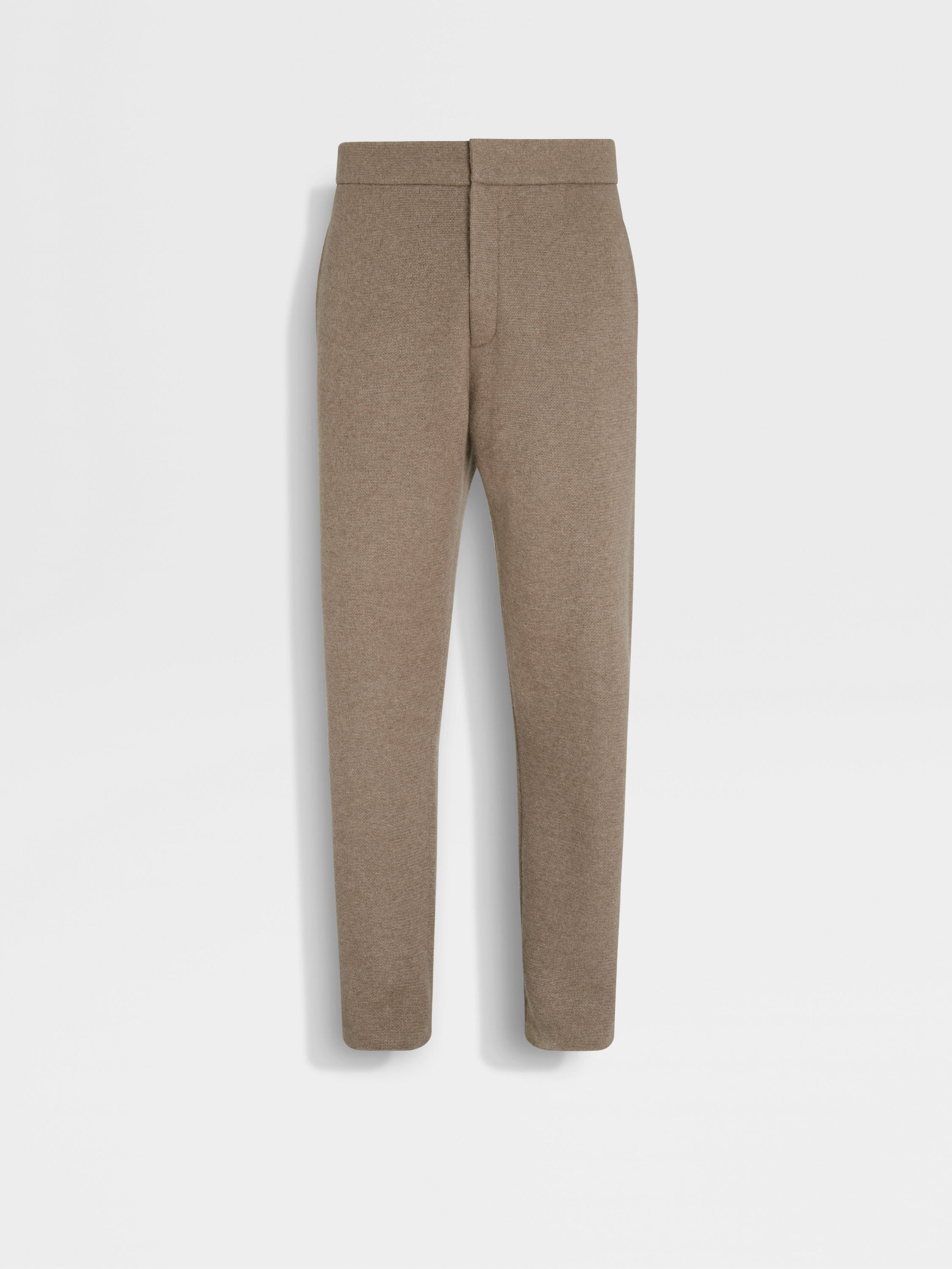Light Taupe Mélange Oasi Cashmere Pants Main product photo