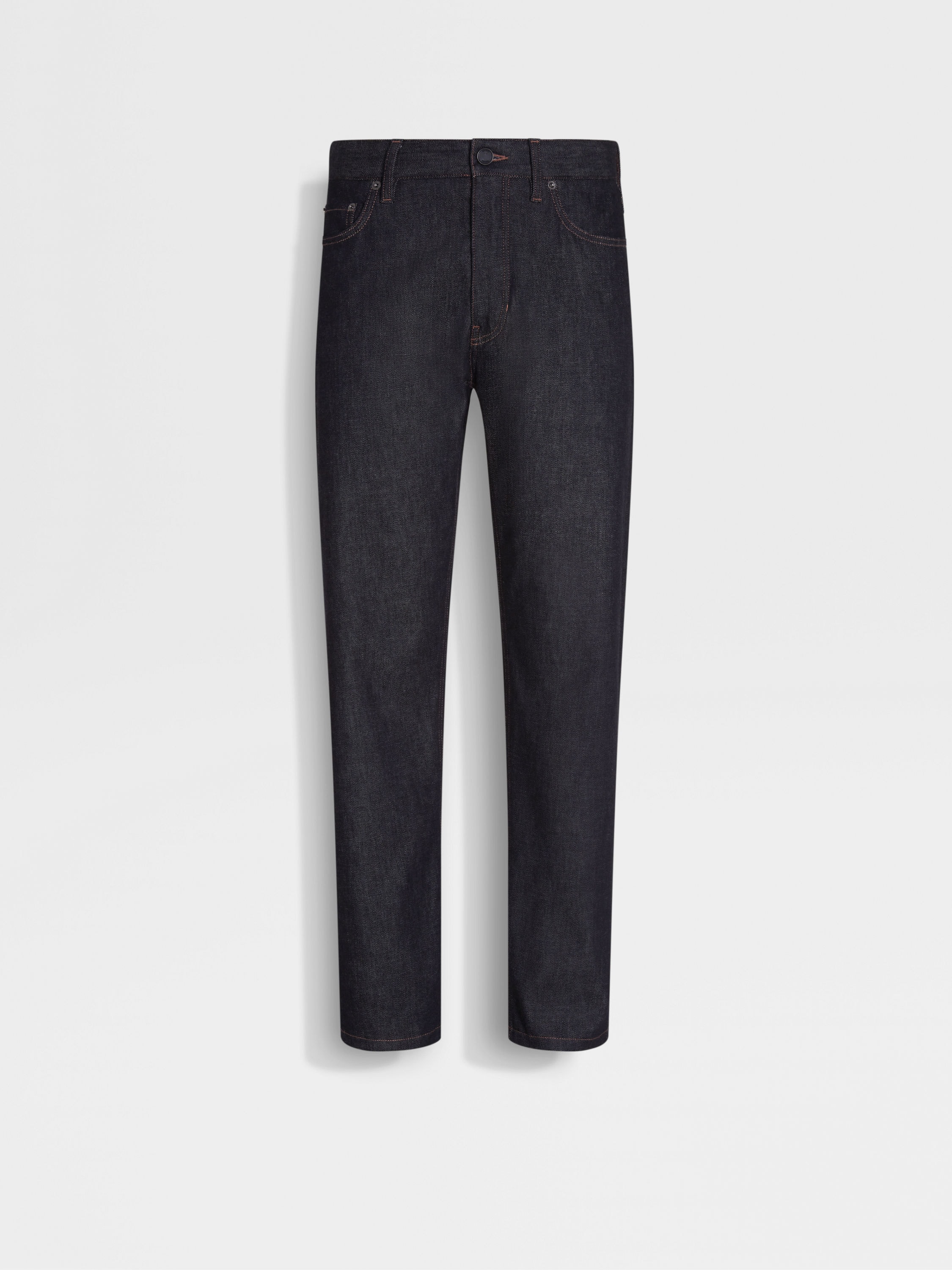 Blue Stretch Cotton and Cashmere Roccia Jeans Main product photo