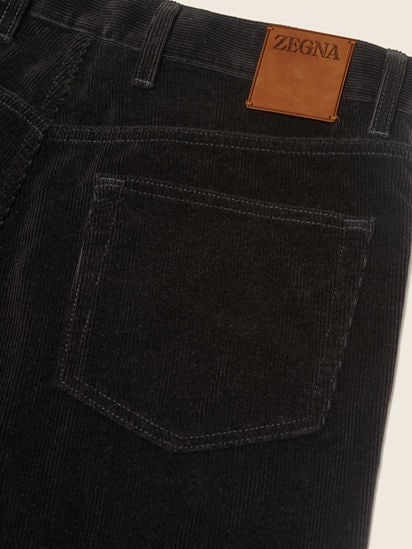 Black Cashco Roccia Jeans FW26 35518421 | Zegna US