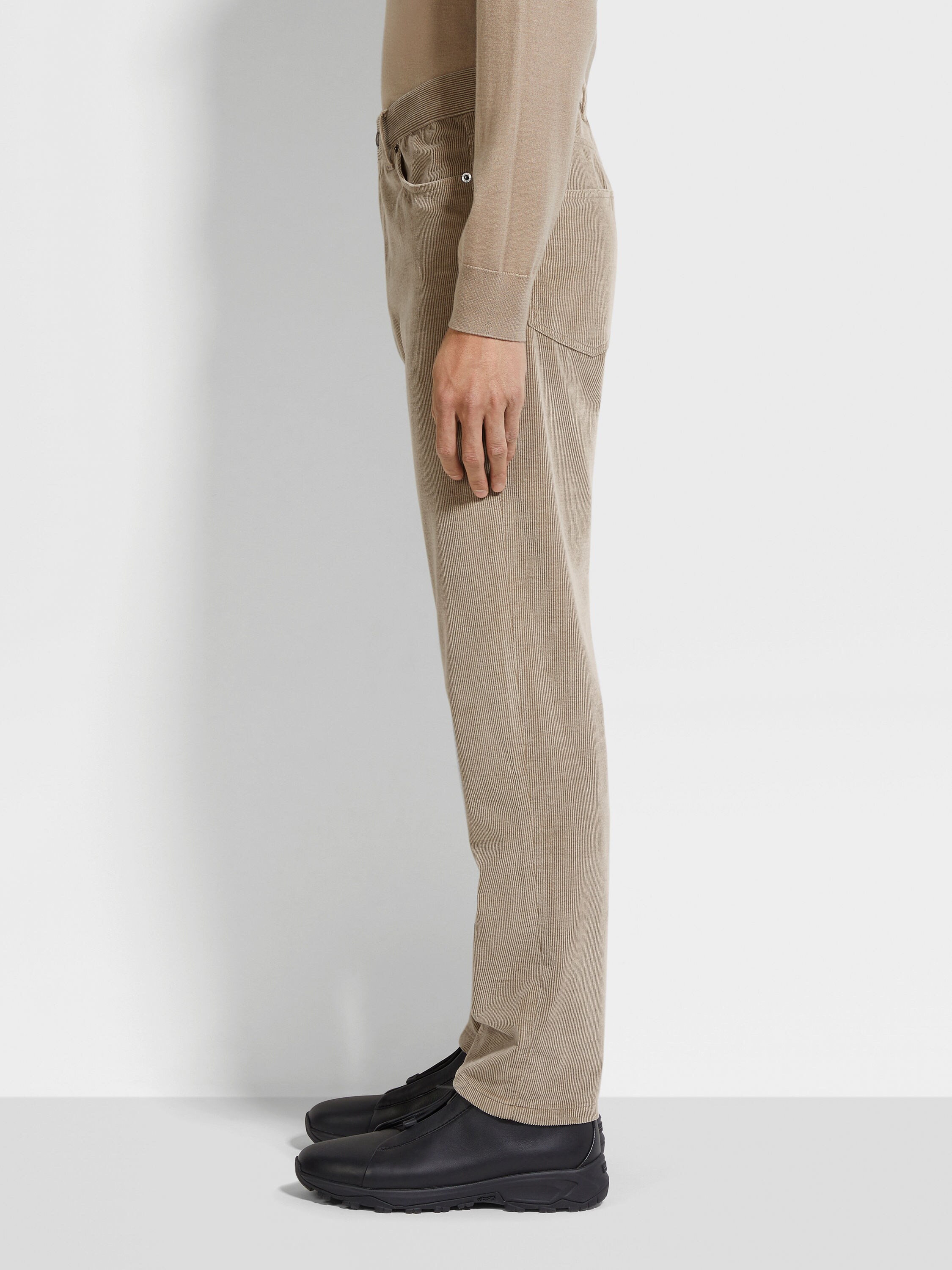 浅灰褐色 Cashco Roccia 牛仔裤 产品细节图 #3