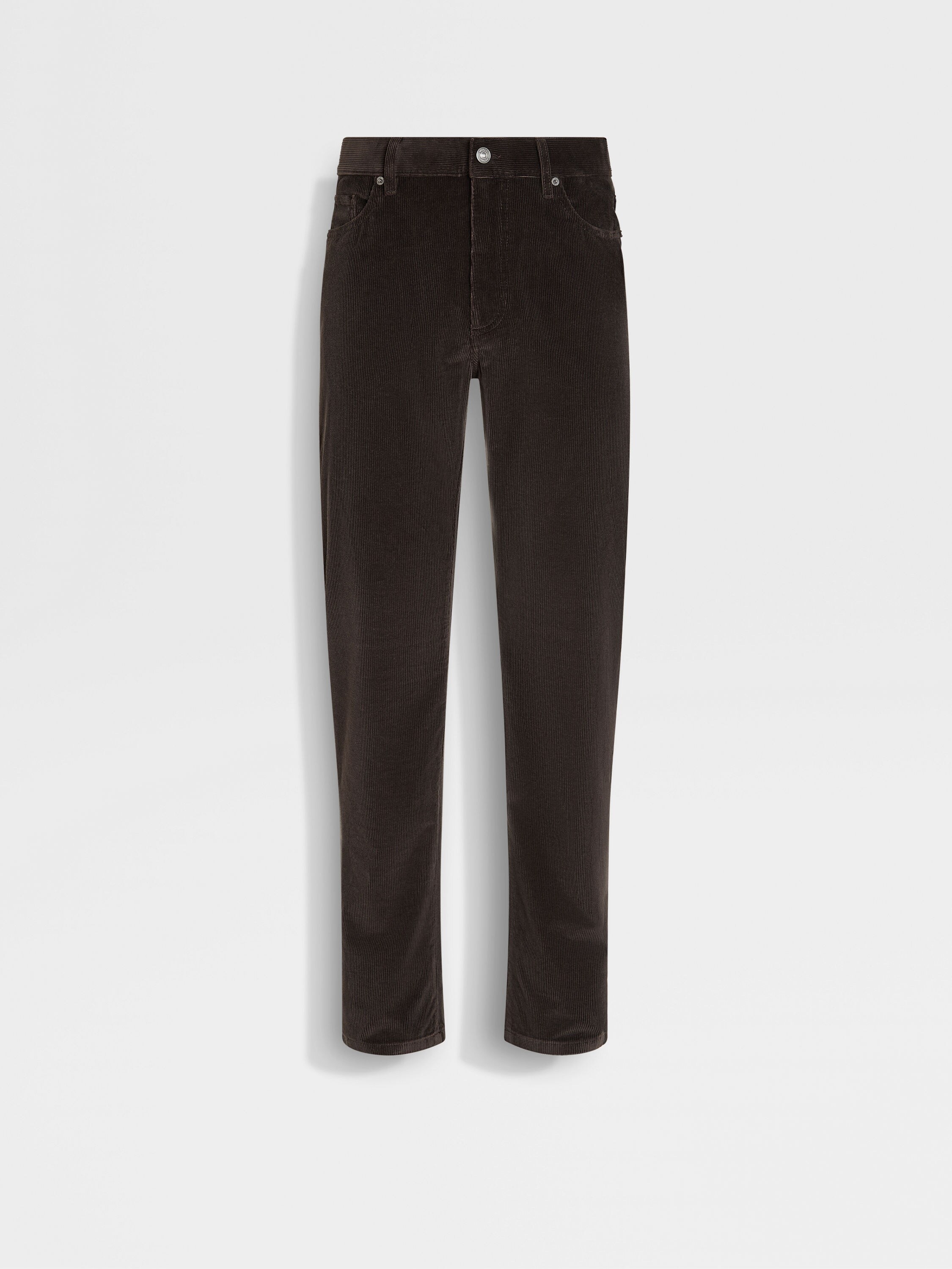 Dark Brown Cashco Roccia Jeans Product detail photo #1