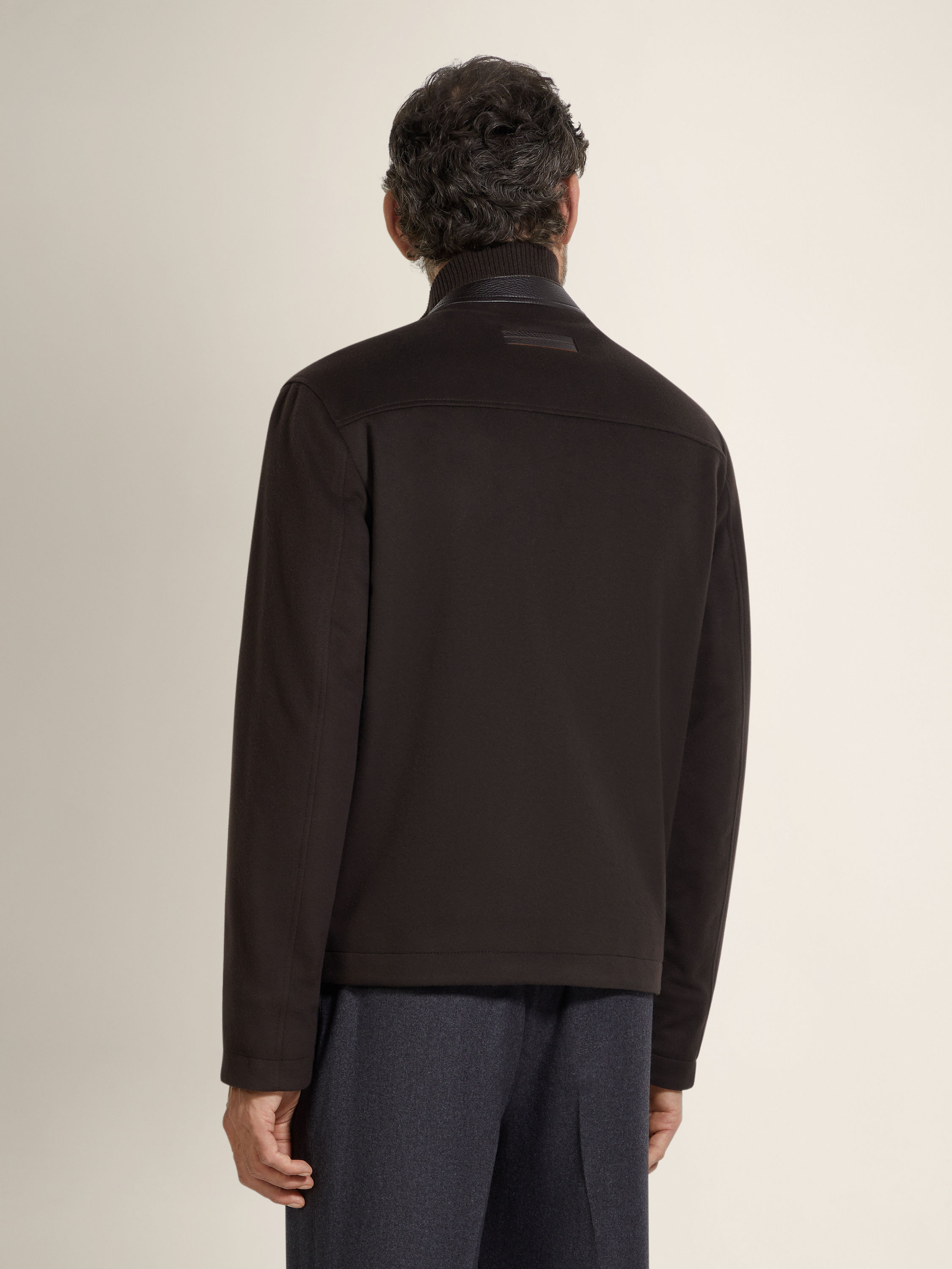 Vellus Aureum and Leather Blouson Product detail photo #4