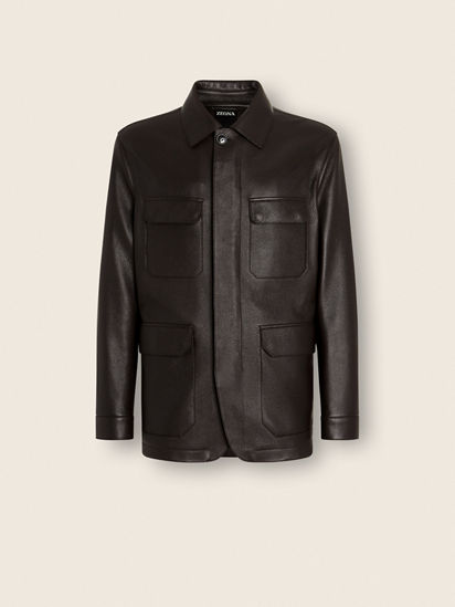 Deerskin Field Jacket SS26 35518204 | Zegna US
