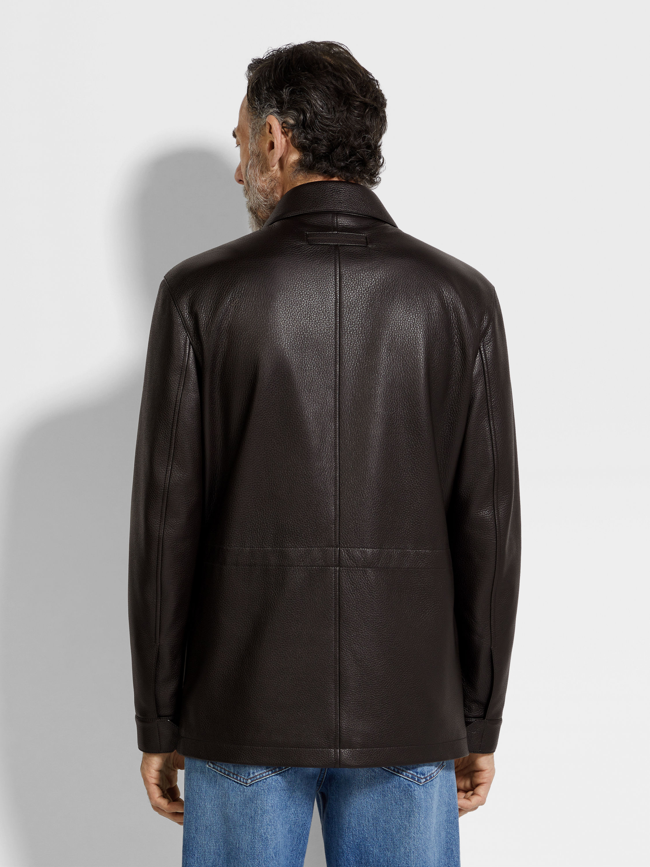 Deerskin Field Jacket Product detail photo #4