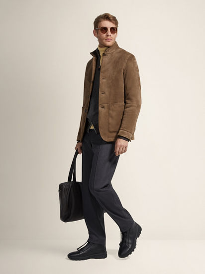 Shearling Il Conte Jacket FW26 35518223 | Zegna US