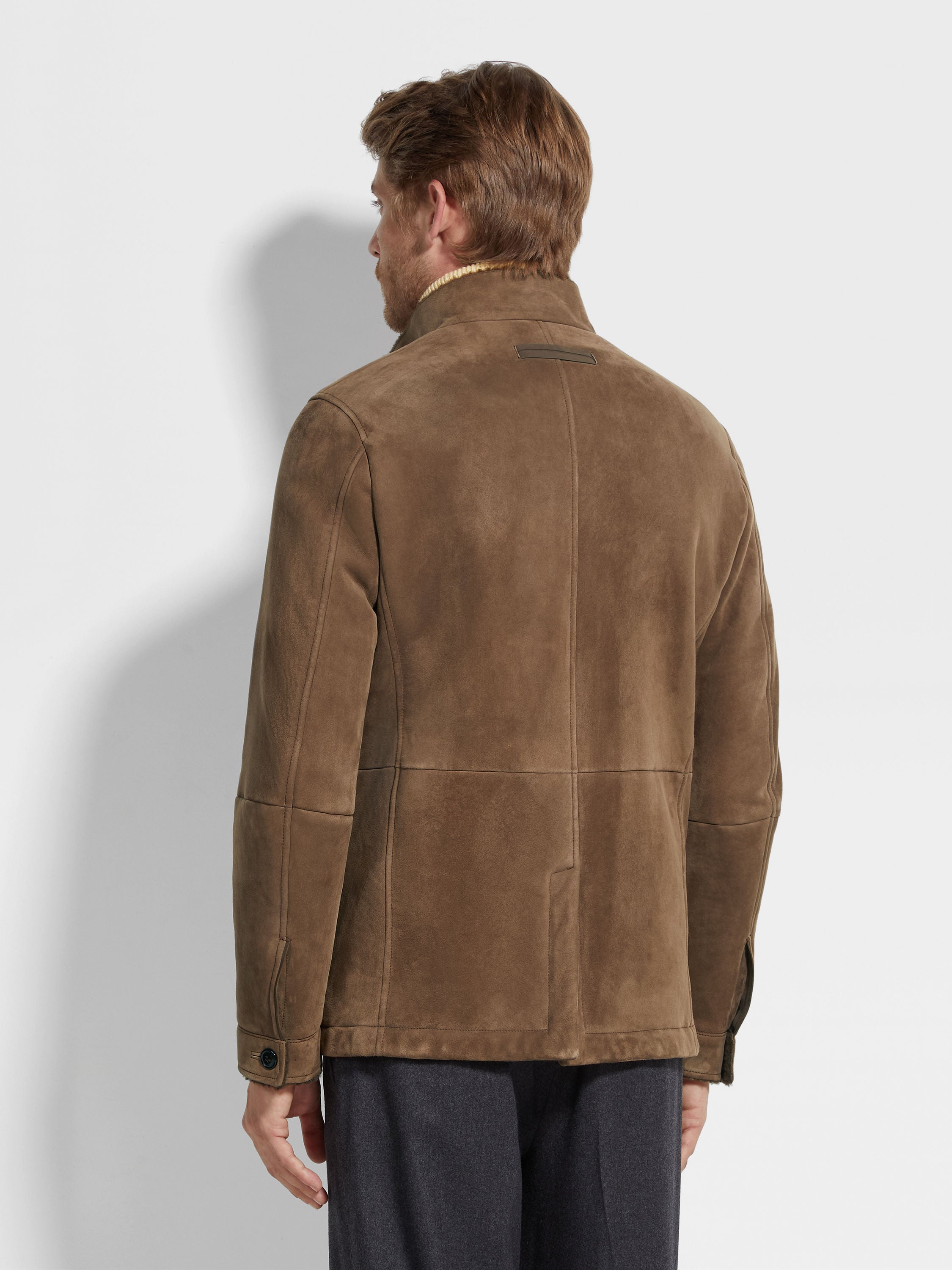 Shearling Il Conte Jacket Product detail photo #4