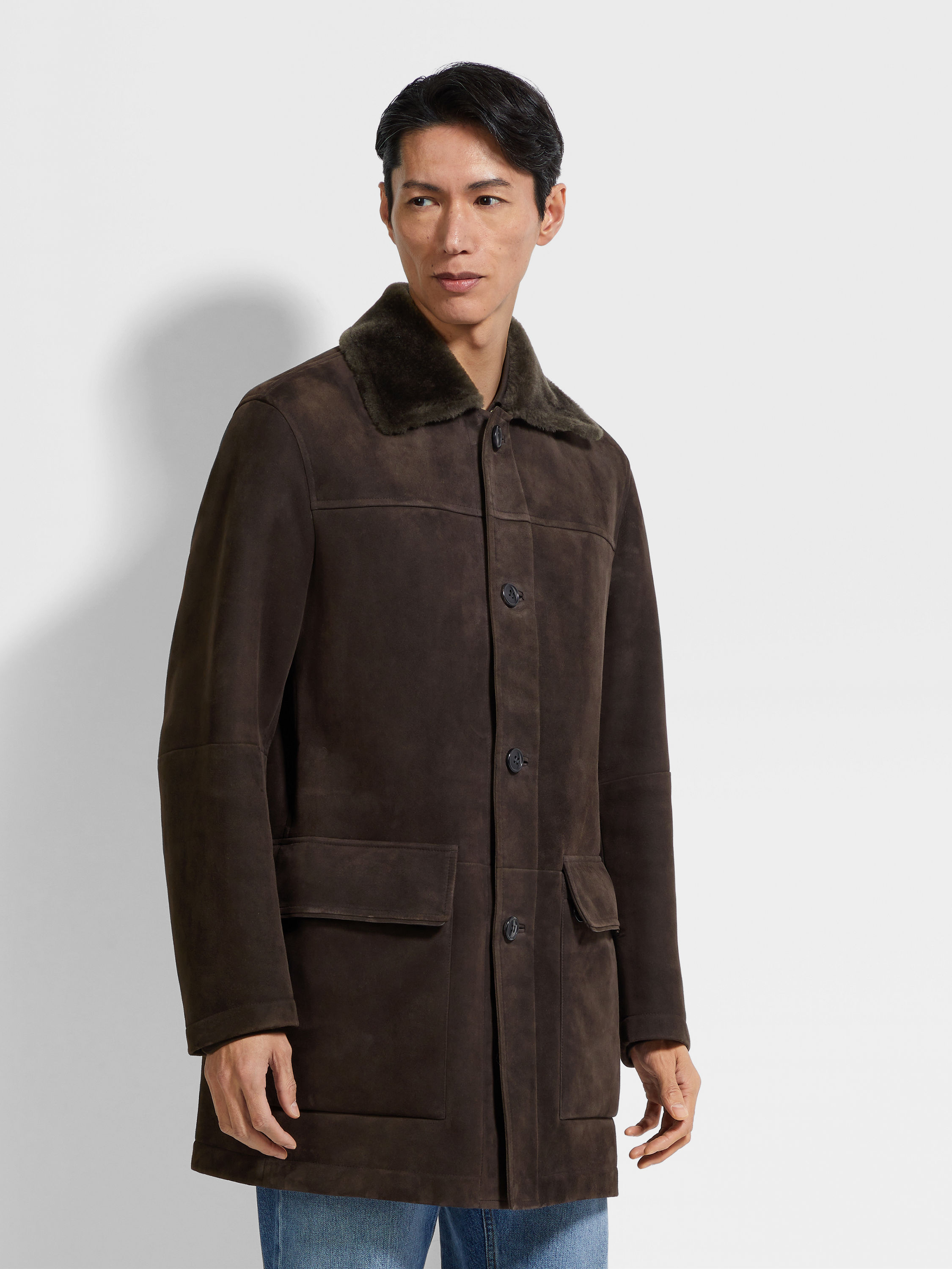 Cappotto in Shearling Foto #3 di dettaglio del prodotto