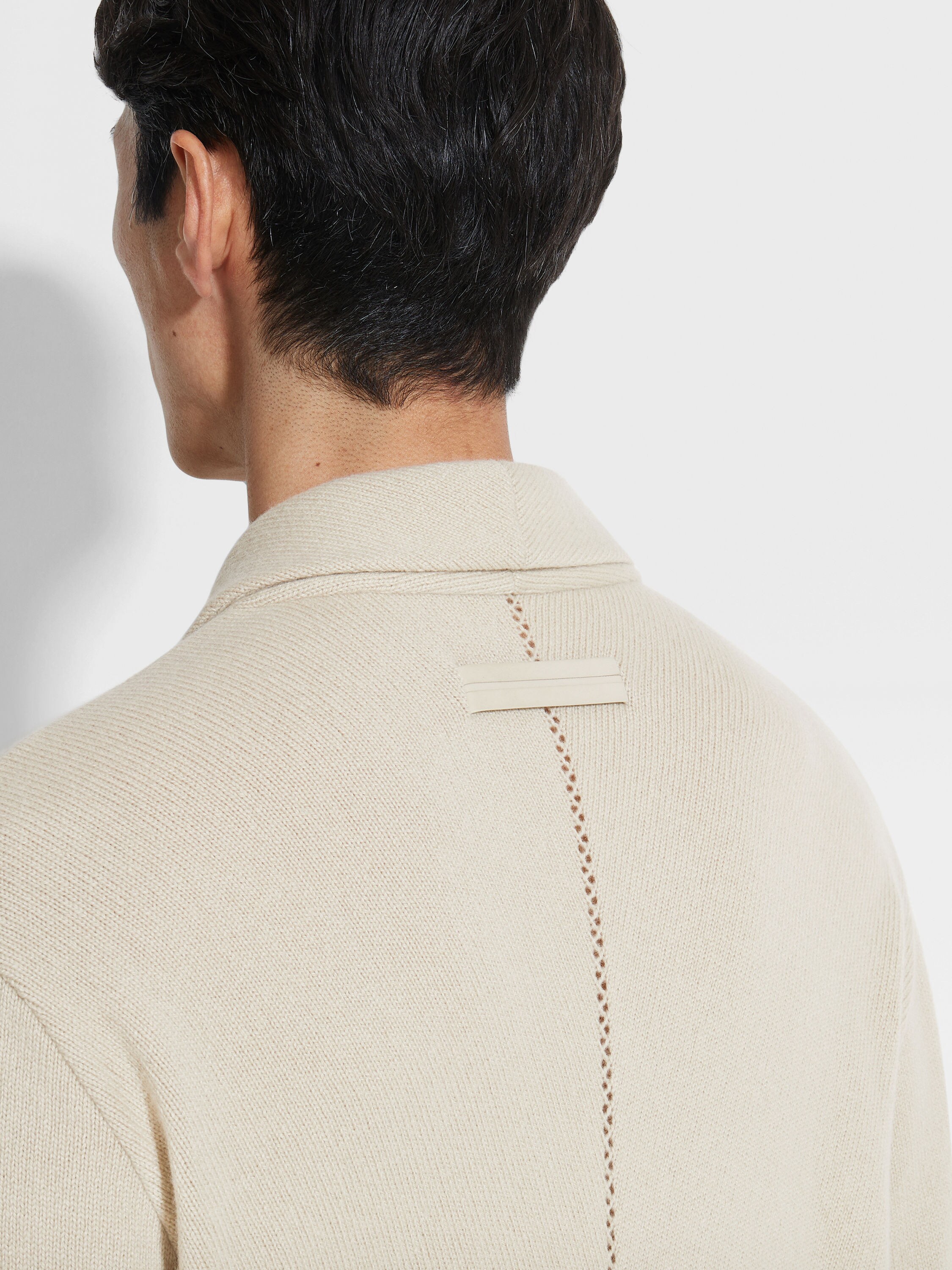 Light Beige Oasi Cashmere Shirt Product detail photo #1