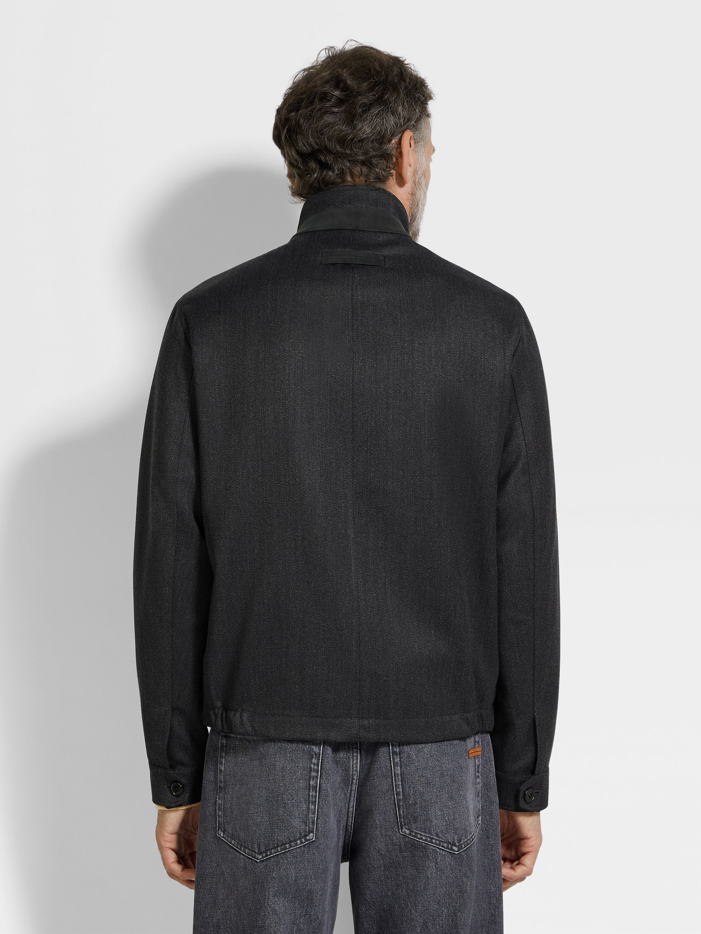 Chaqueta Fina de Lana Foto #4 de detalle del producto