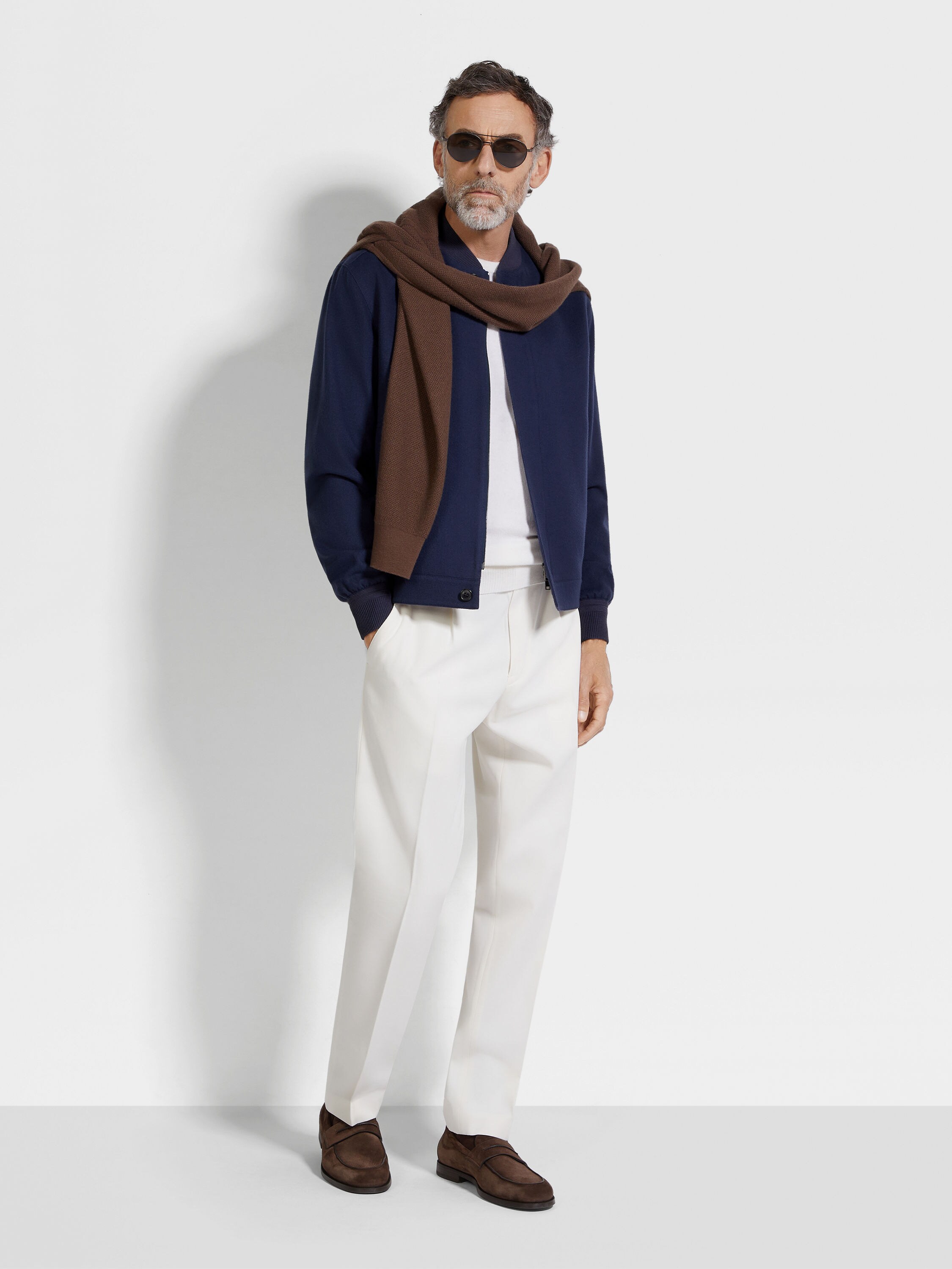 Oasi Cashmere Elementsボンバー 製品詳細写真 #1