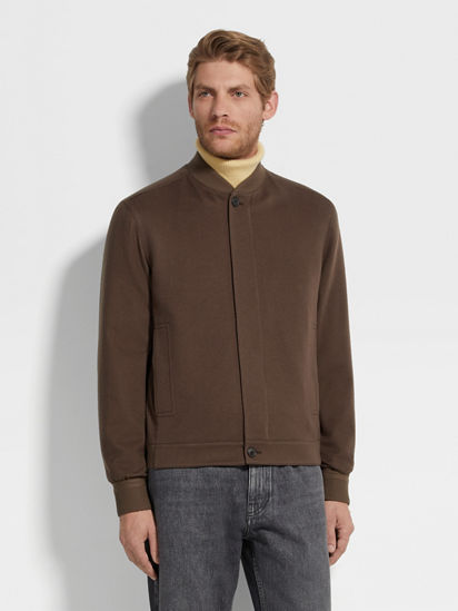 Oasi Cashmere Elements Bomber FW25 35518009 | Zegna US