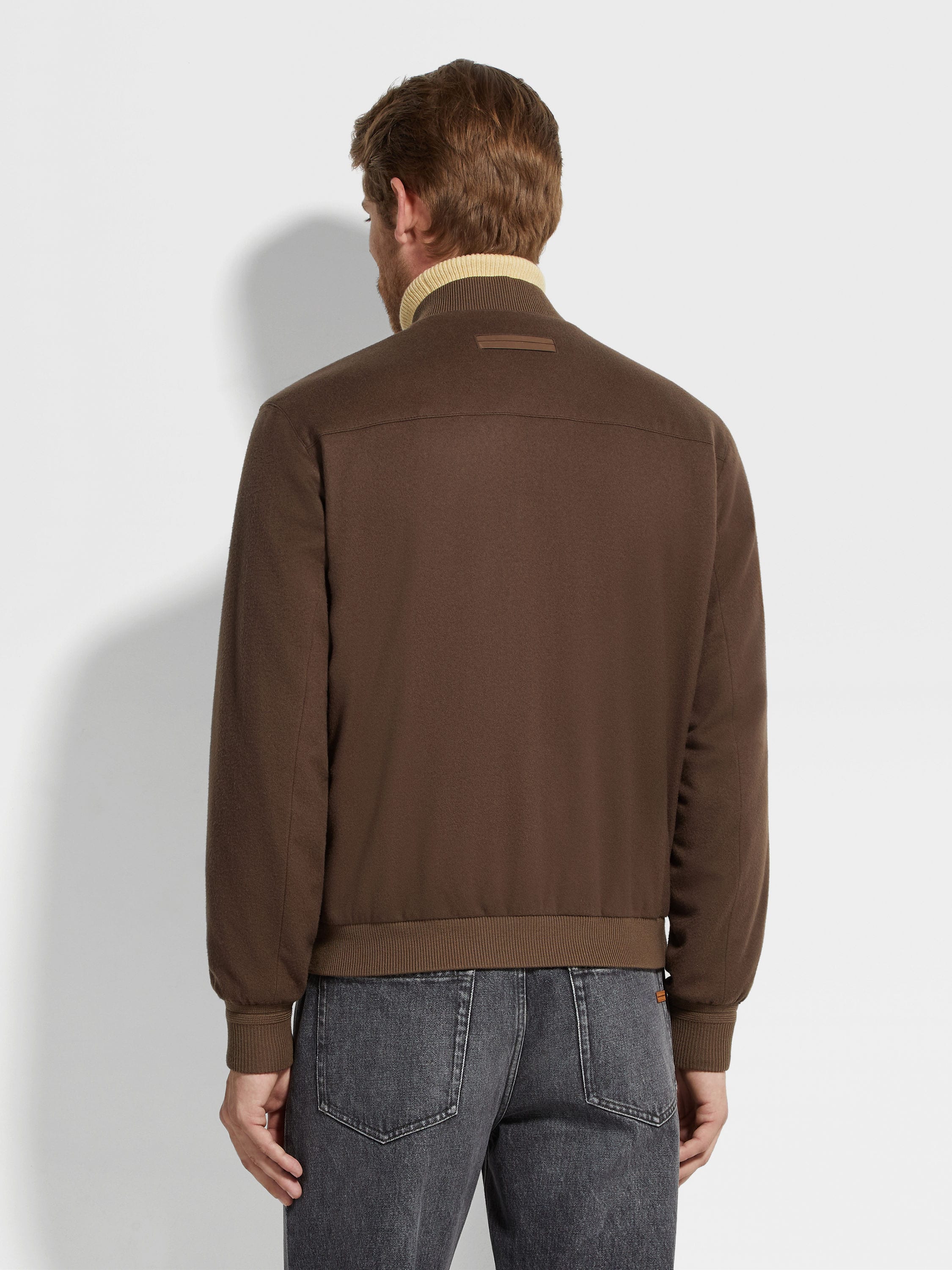 Oasi Cashmere Elementsボンバー 製品詳細写真 #4