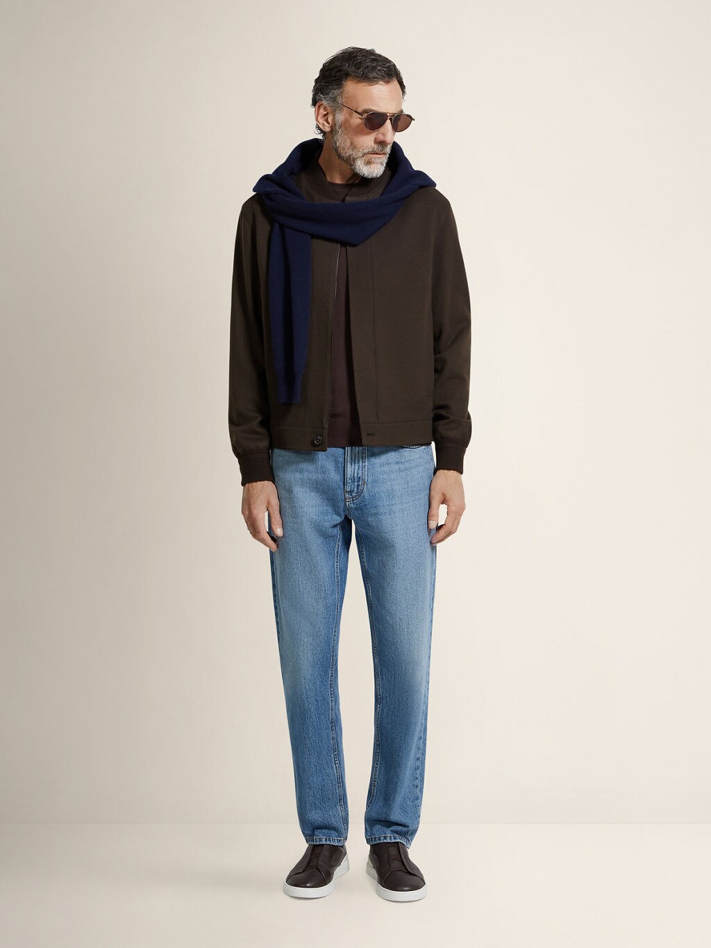 Oasi Cashmere Elements Bomber by Zegna