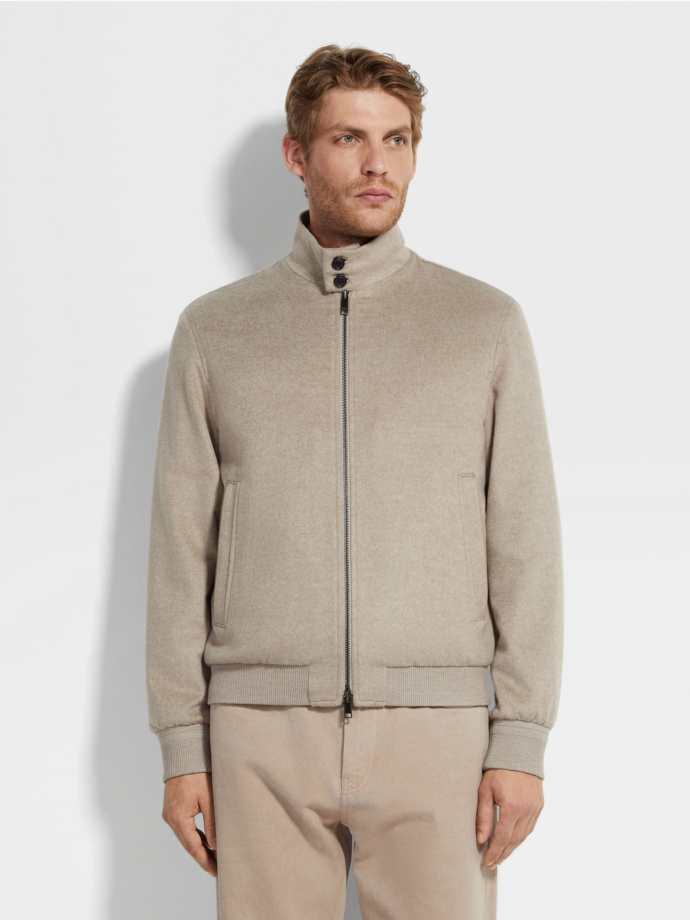 Oasi Cashmere Elements Blouson Product detail photo #3