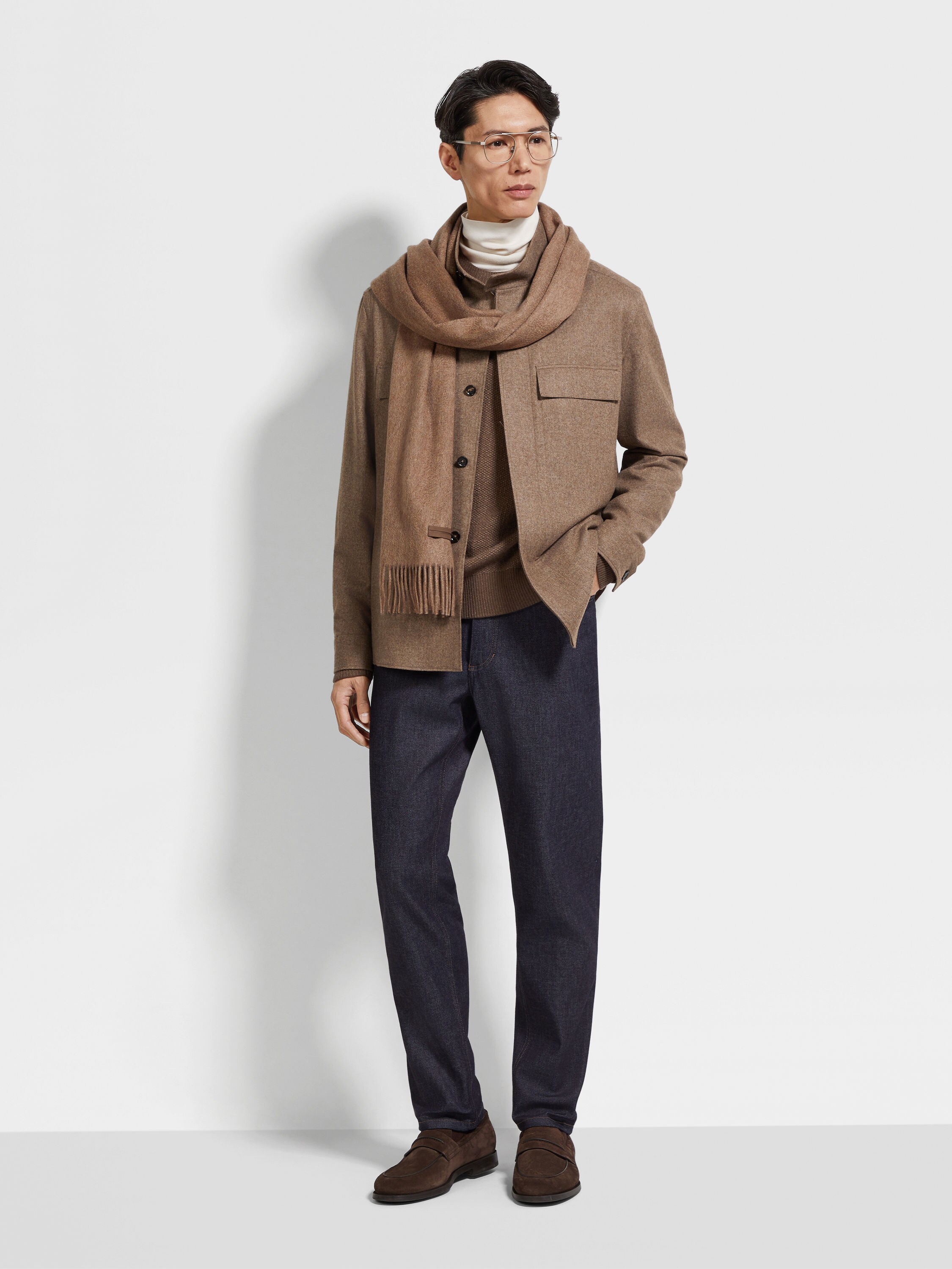 Overshirt in Oasi Cashmere Foto #1 di dettaglio del prodotto