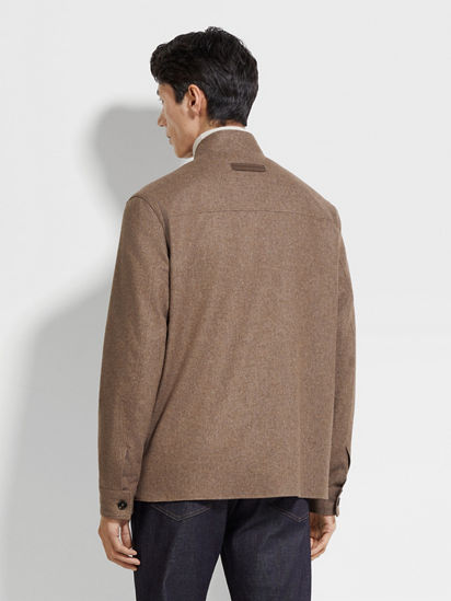 Oasi Cashmere Overshirt FW25 35559167 | Zegna US