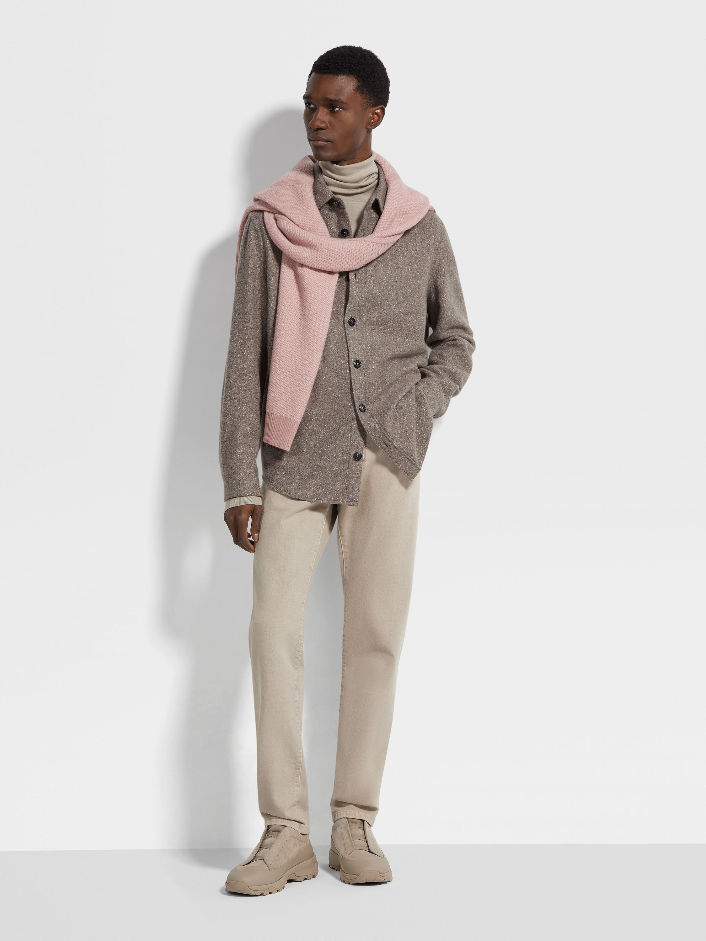 Overshirt in Cashmere e Seta Foto #1 di dettaglio del prodotto