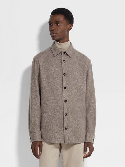 Cashmere and Silk Overshirt FW25 35578148 | Zegna US