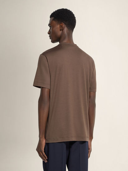 Brown Vellus Aureum T-Shirt SS26 35580535 | Zegna HK