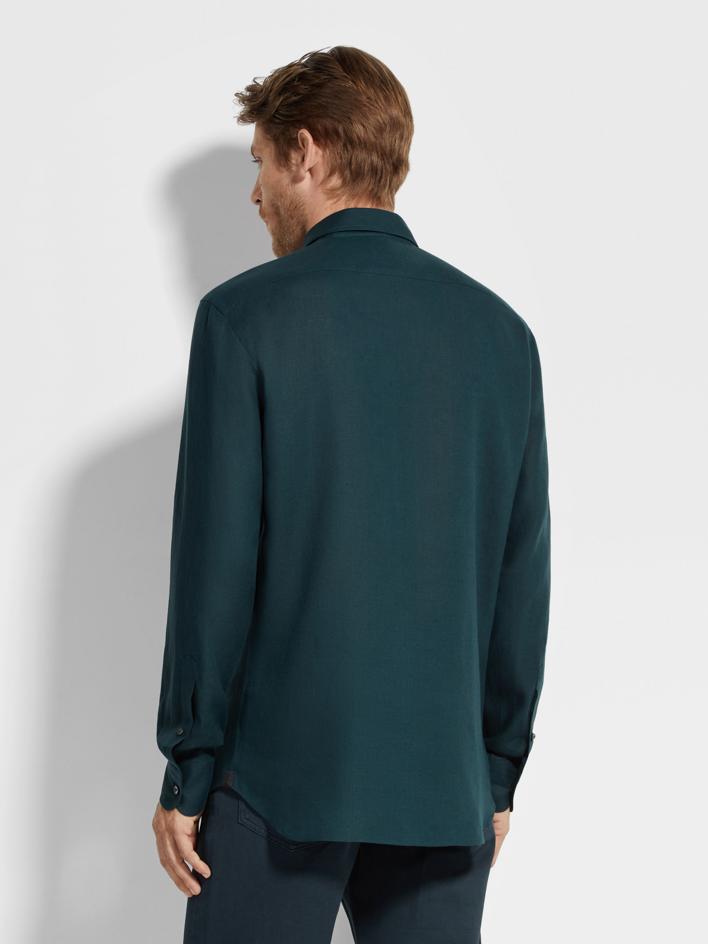 Oasi Lino 绿洲亚麻衬衫 产品细节图 #4