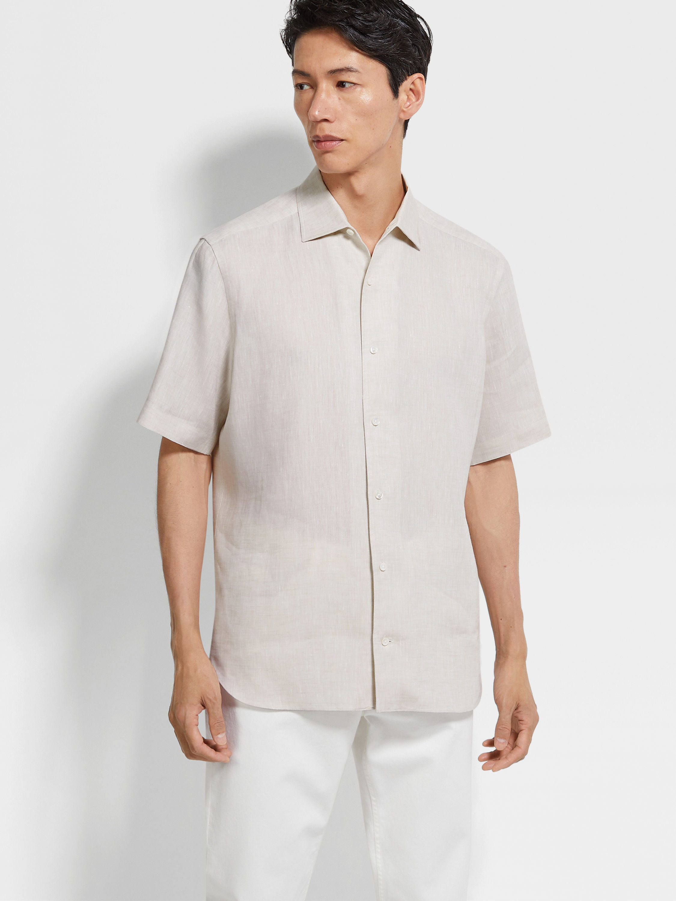 Oasi Lino Shirt Product detail photo #1