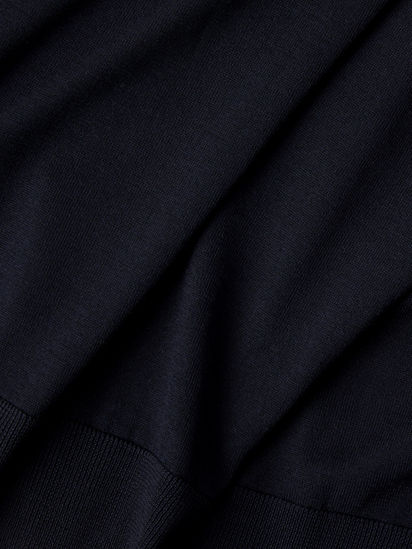 Navy Blue Wool Full Zip Cardigan FW26 37606587 | Zegna US