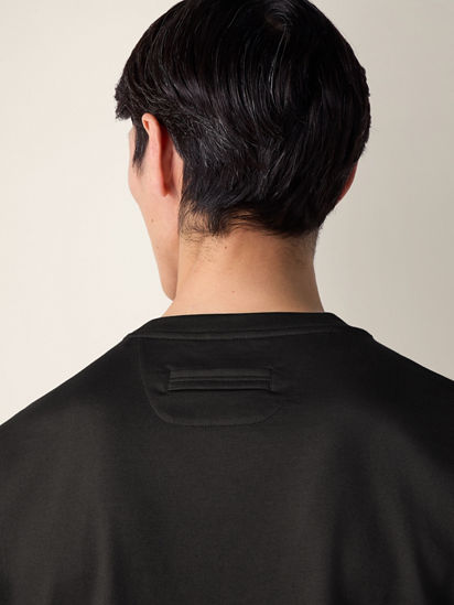 ブラック コットンTシャツ SS26 37150253 | Zegna JP