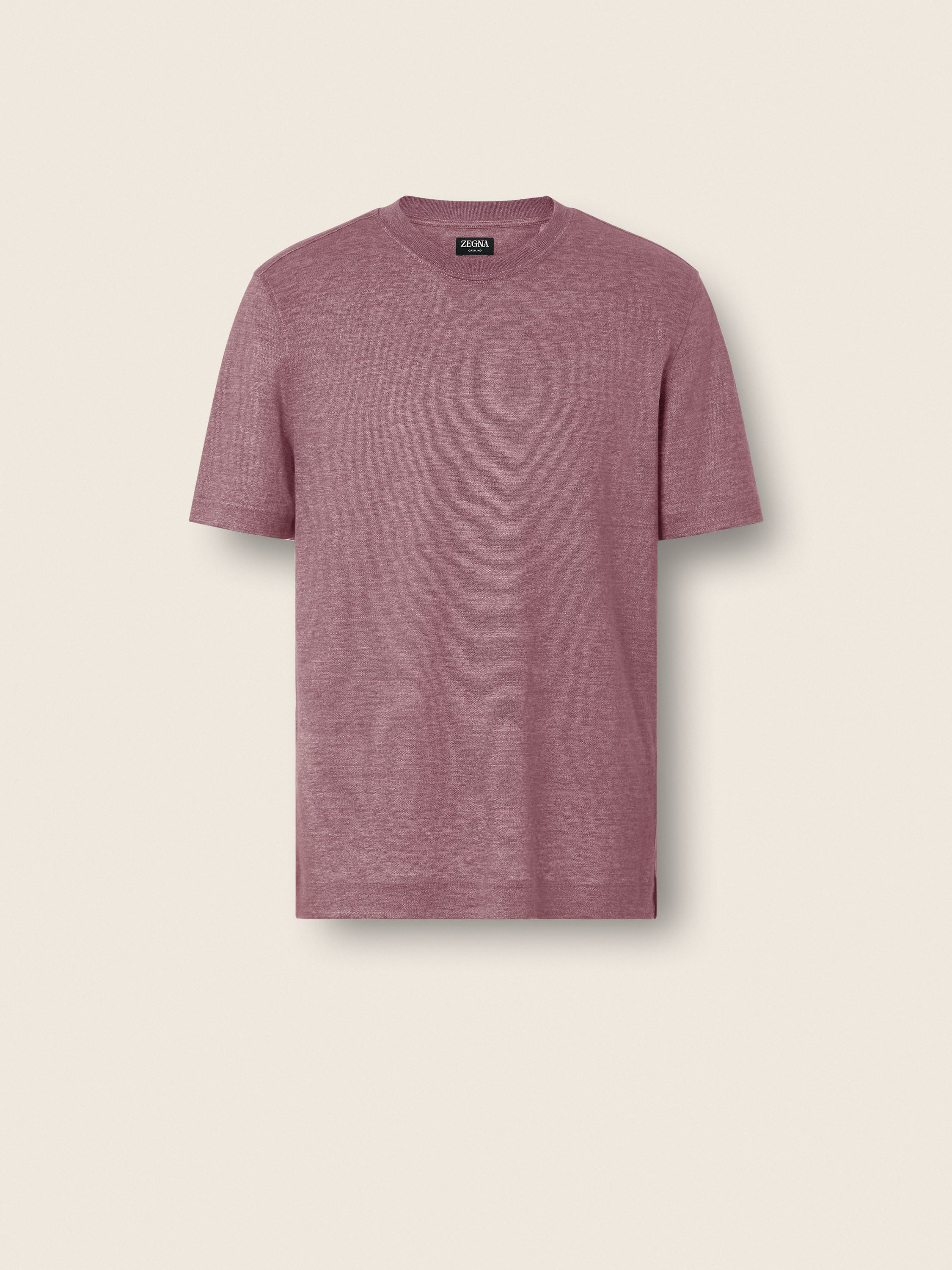 Pink Oasi Lino T-shirt Main product photo