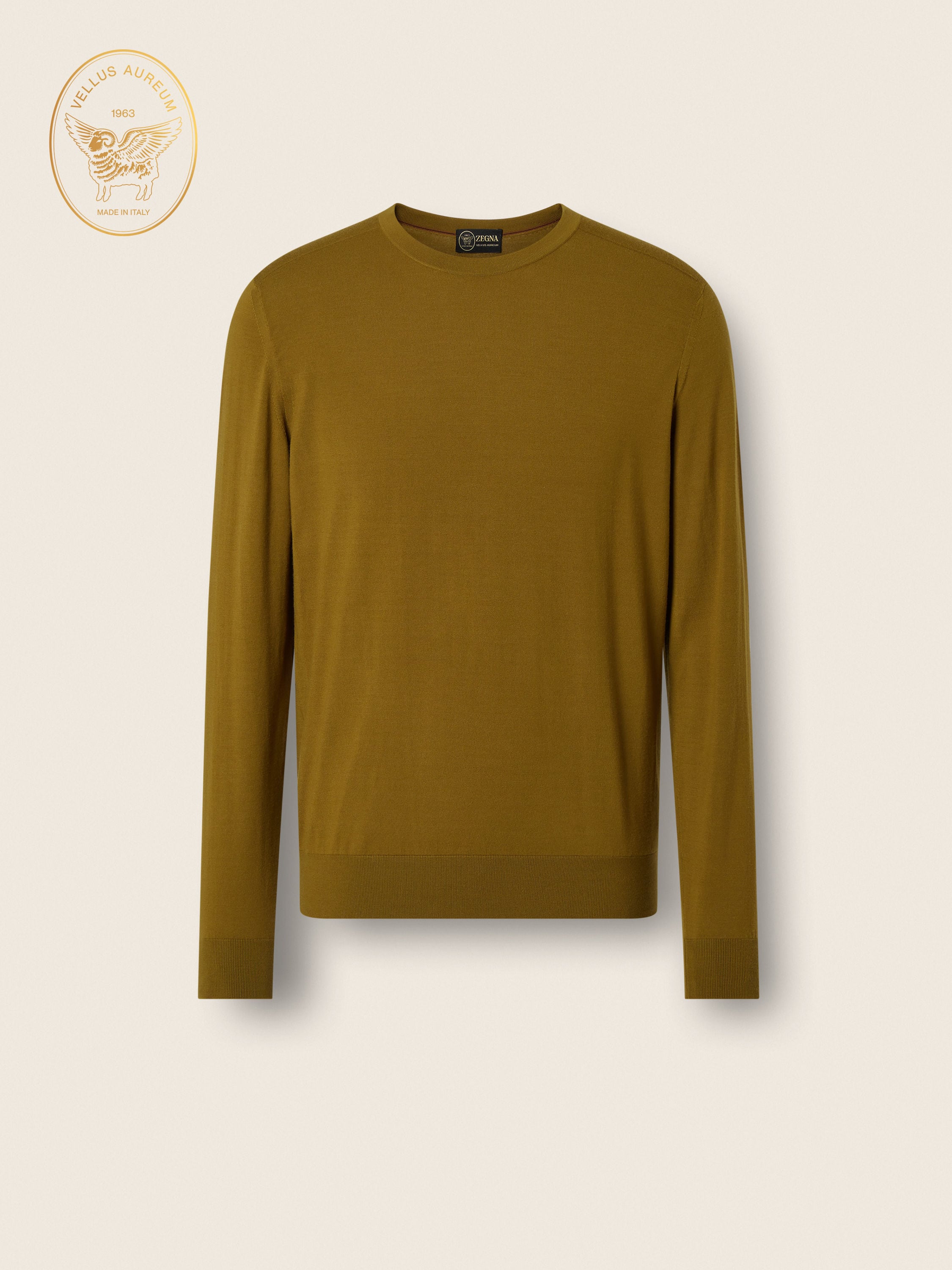 Olive Green Vellus Aureum Crewneck Main product photo