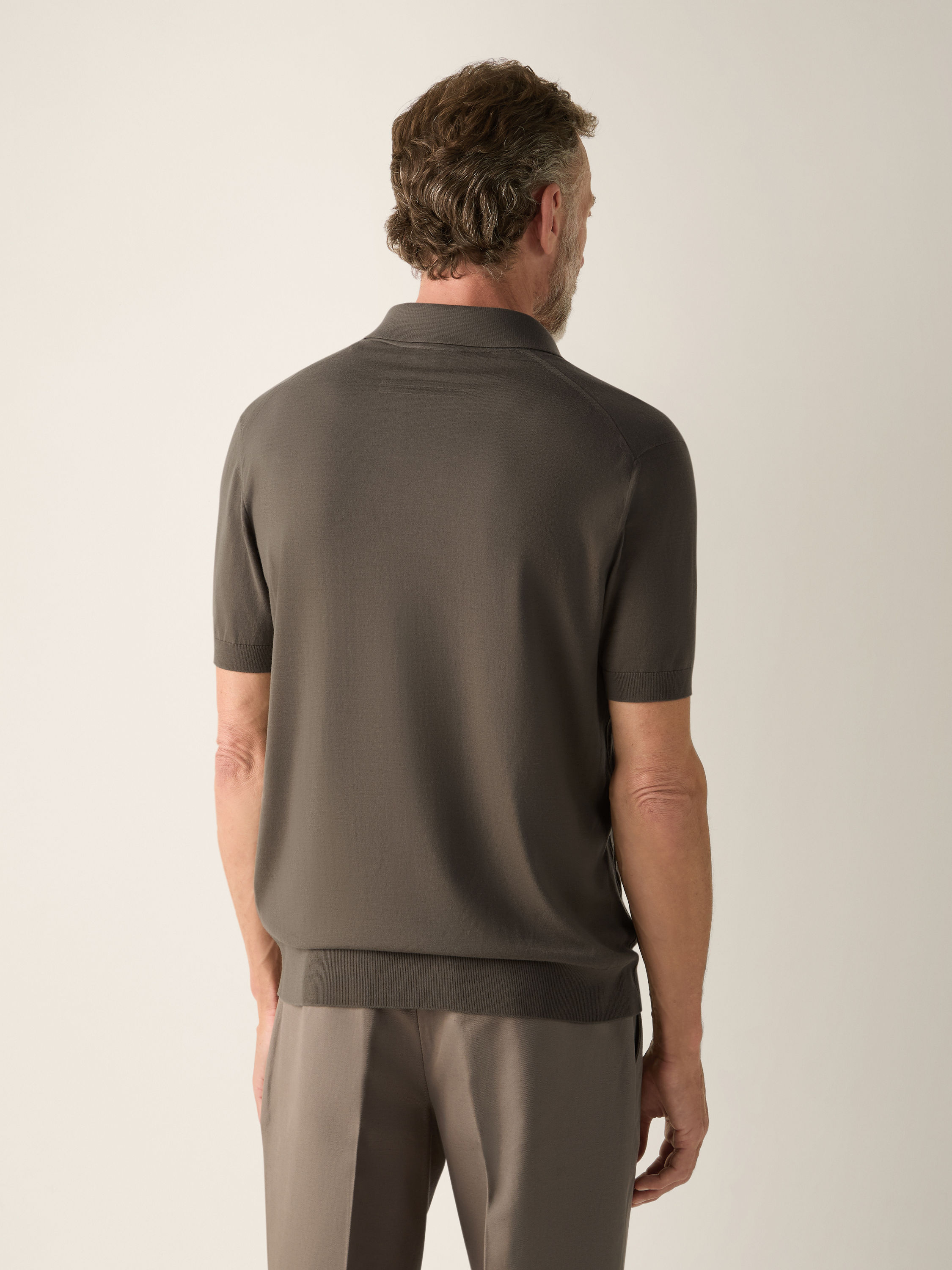 深灰褐色 Vellus Aureum Polo 衫 产品细节图 #5